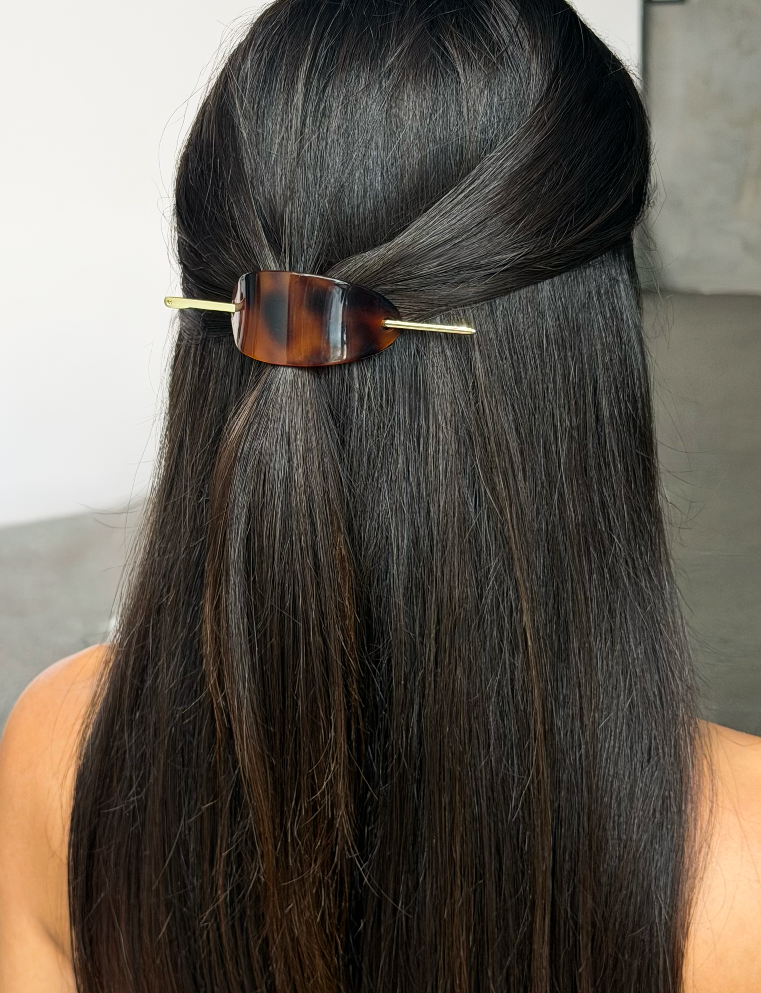 RUKA BARETTE - TORTOISESHELL - Image 2