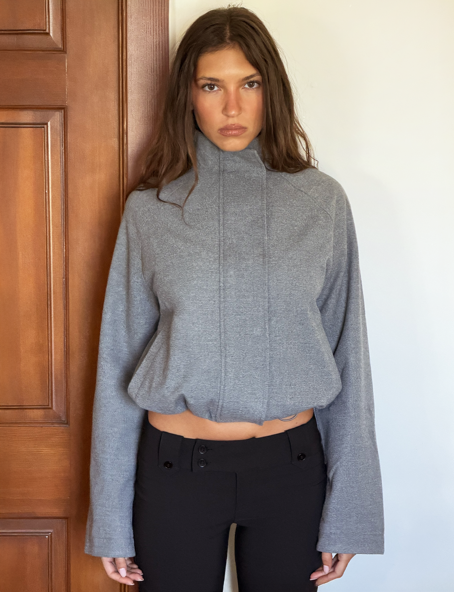 LENNEX JACKET - HEATHER CHARCOAL - Image 10