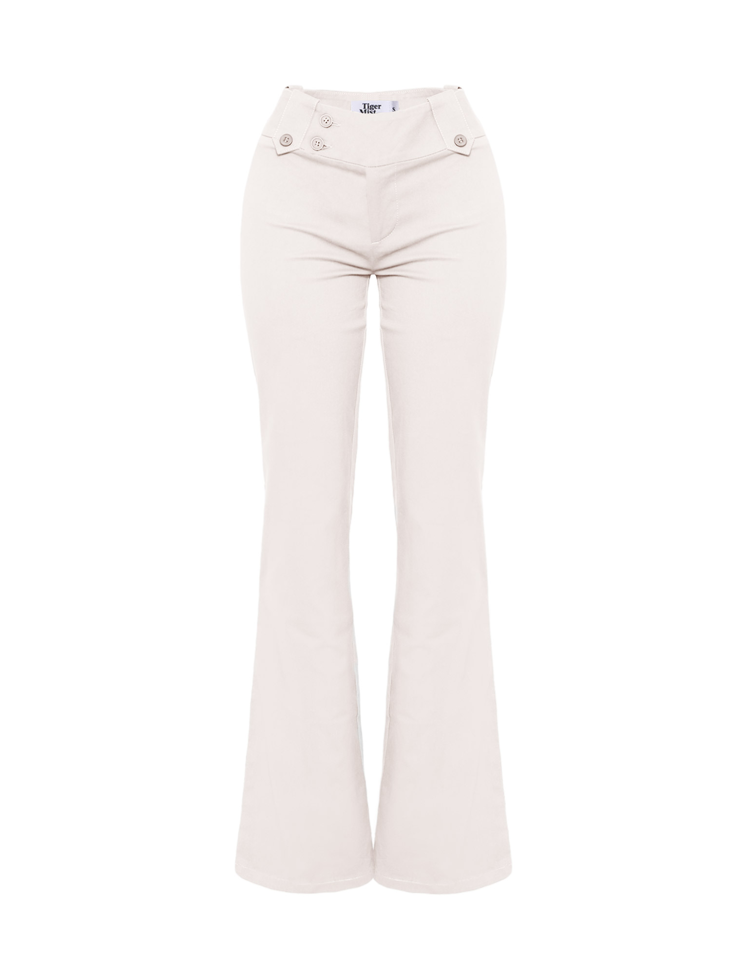 KITTIE TWILL PANT - WHITE - Image 7