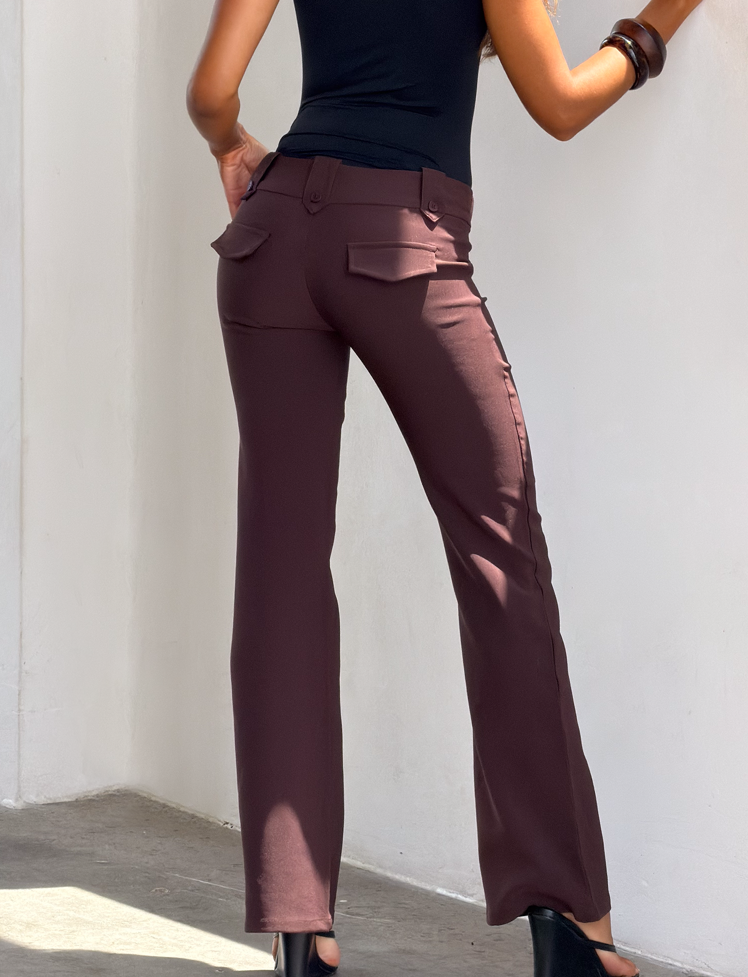 KITTIE PANT - BROWN : CHOCOLATE - Image 6