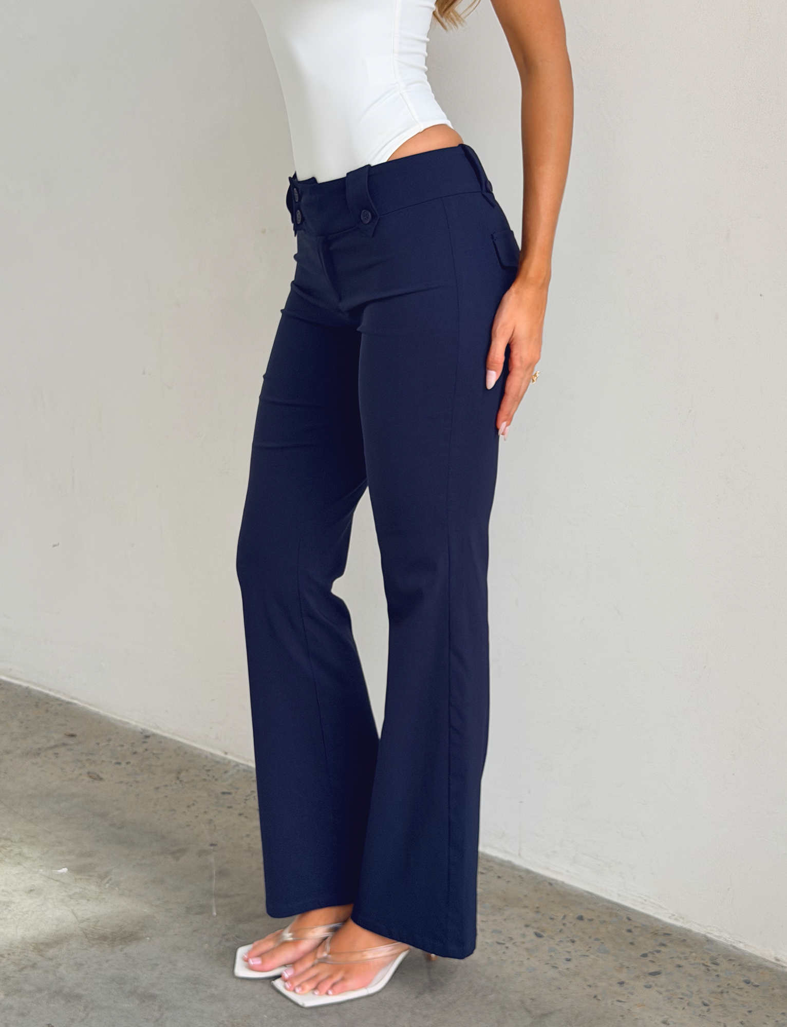 KITTIE PANT - NAVY - Image 4