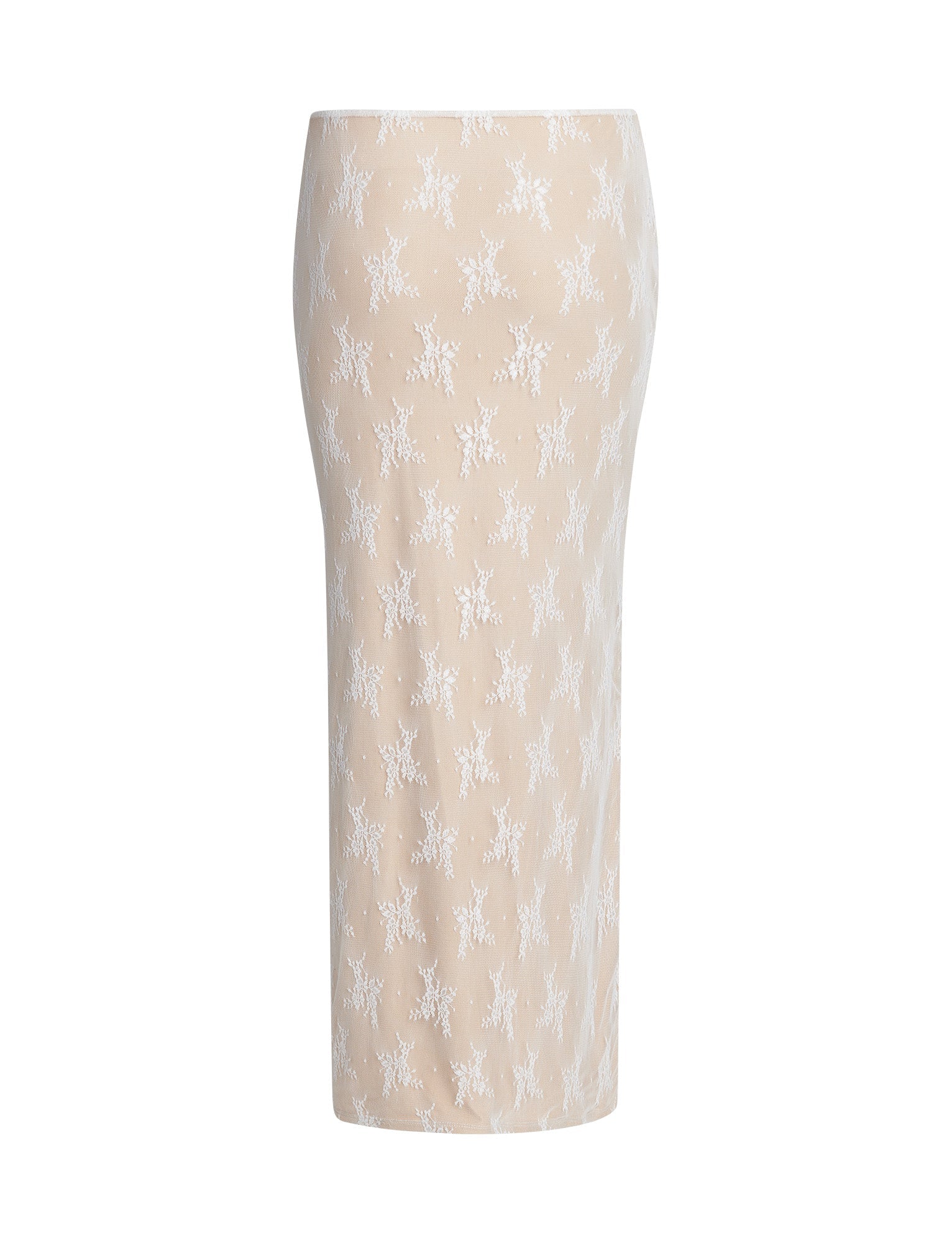 KAROLINA SKIRT - WHITE : WHITE LACE - Image 6