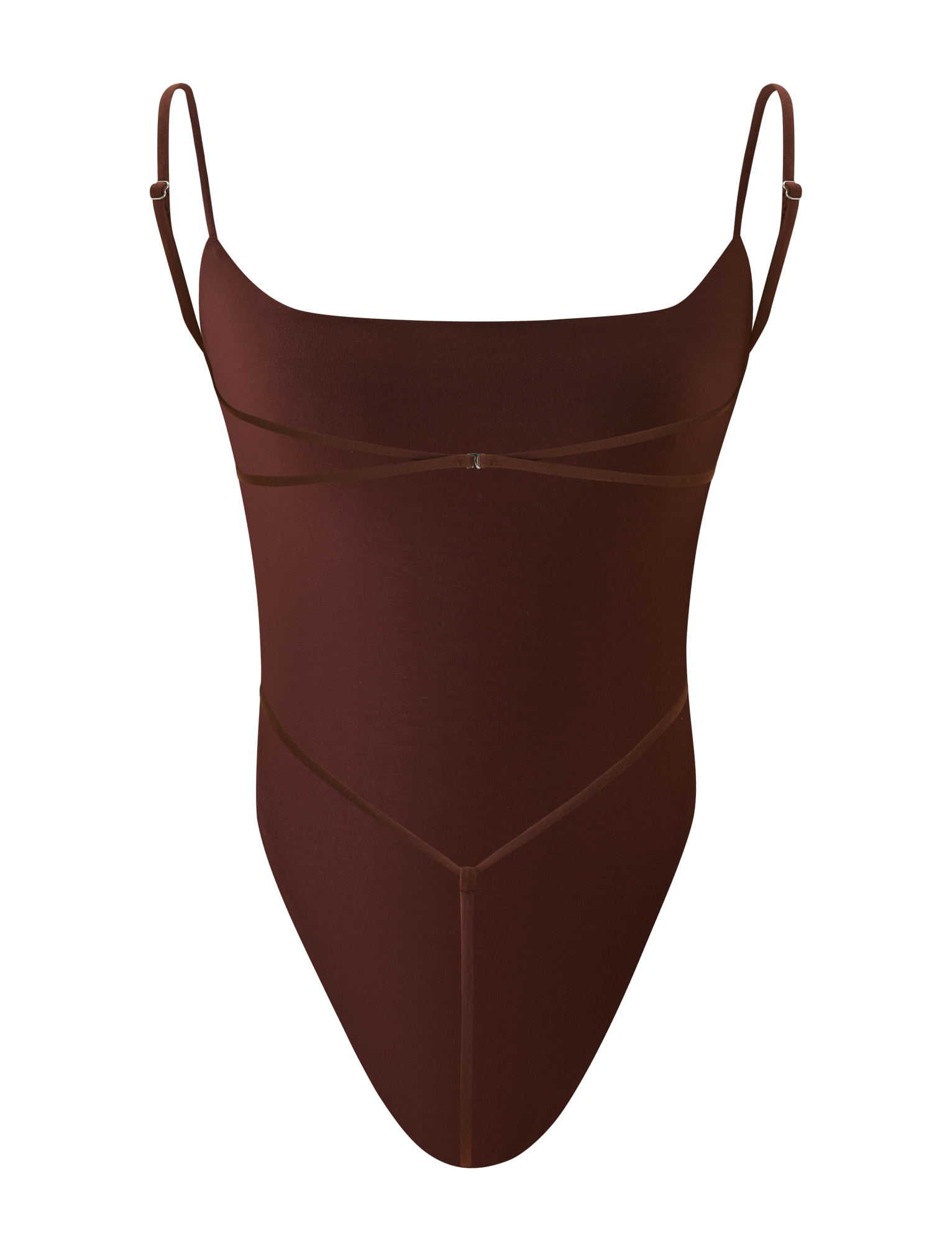 MINERVA BODYSUIT - CHOCOLATE - Image 9