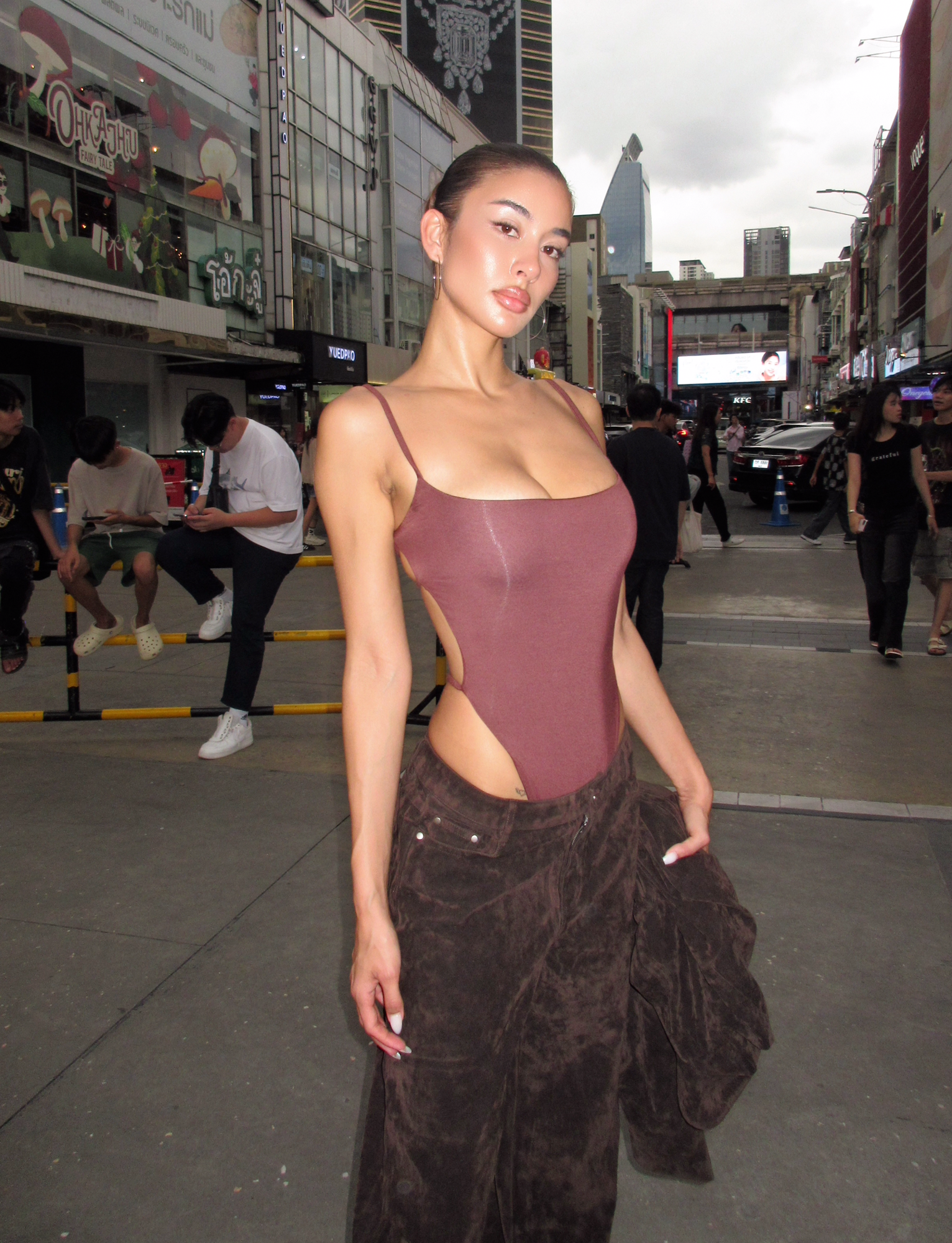 MINERVA BODYSUIT - CHOCOLATE - Image 3