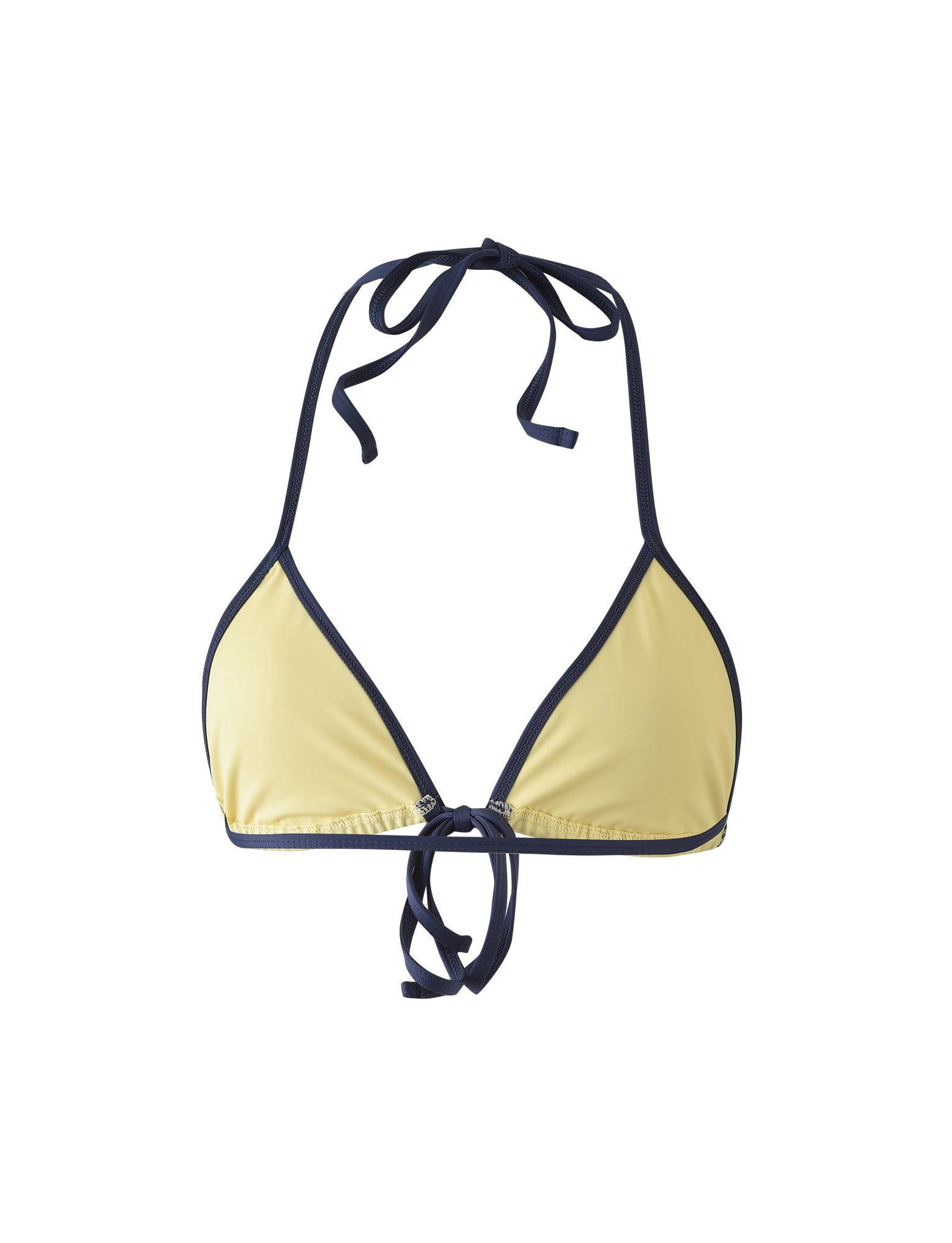 KRISTIN BIKINI TOP - YELLOW : PALE YELLOW - Image 7