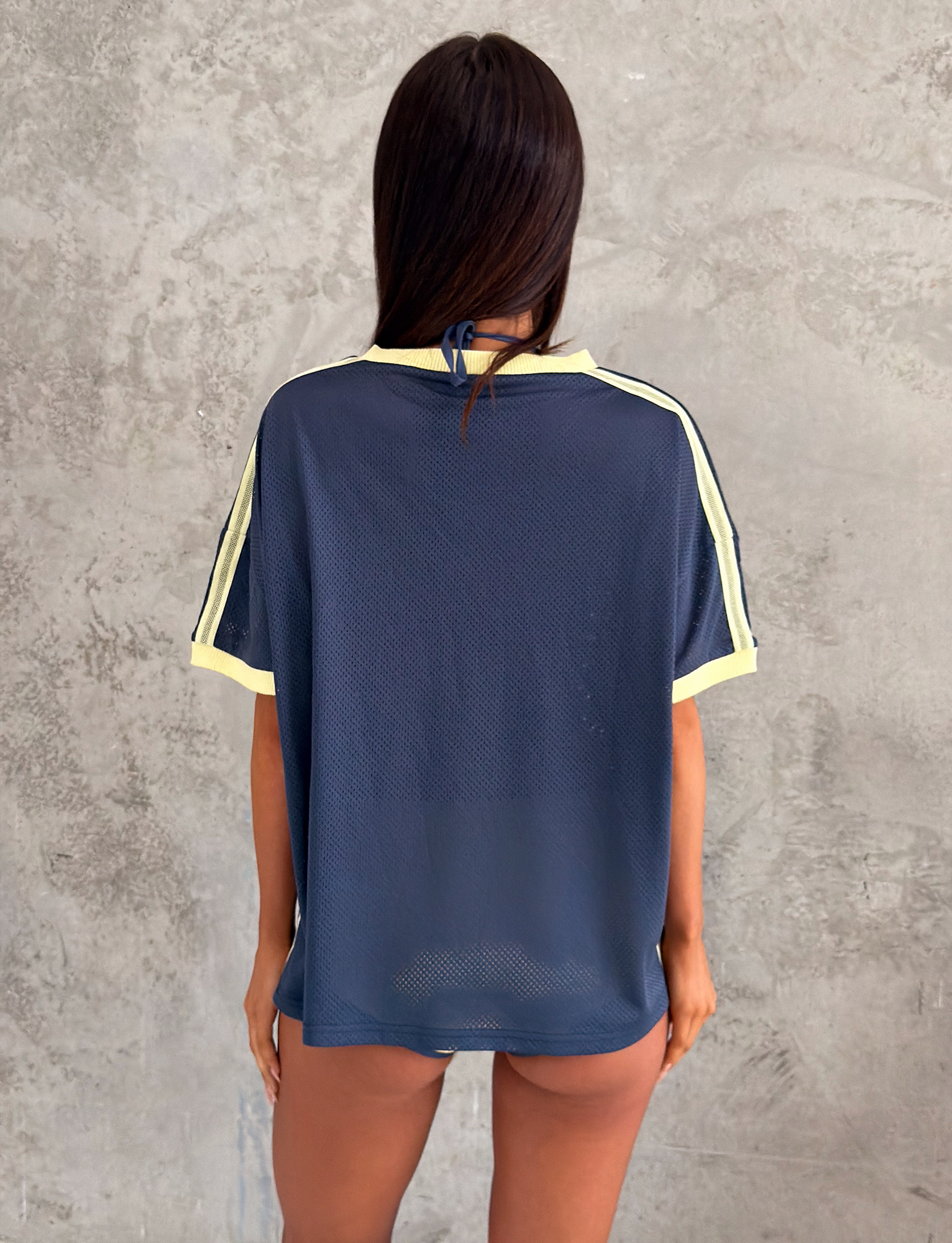 JAYNA TEE - BLUE : DUSTY BLUE - Image 7