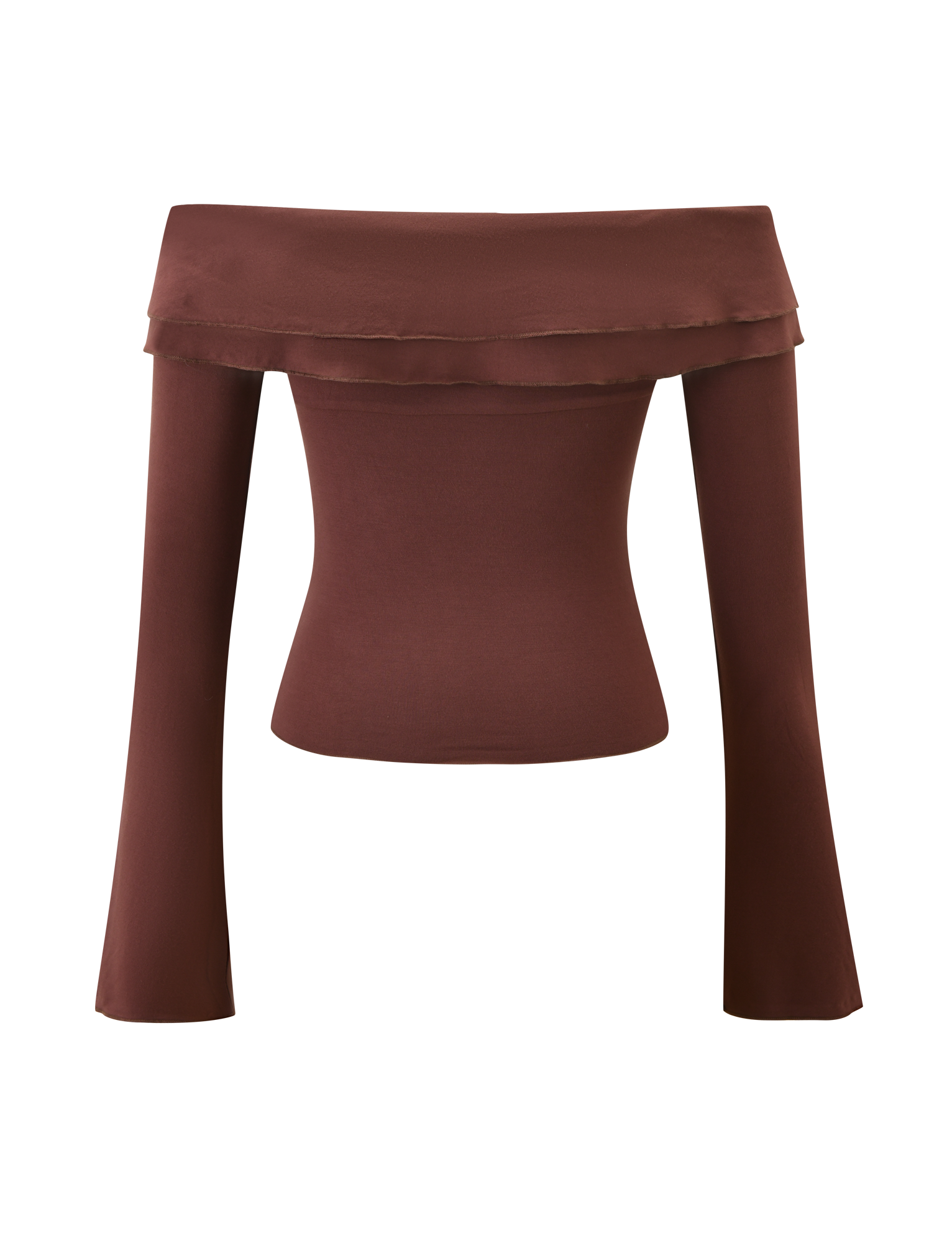 DENALI LONG SLEEVE TOP - CHOCOLATE - Image 8