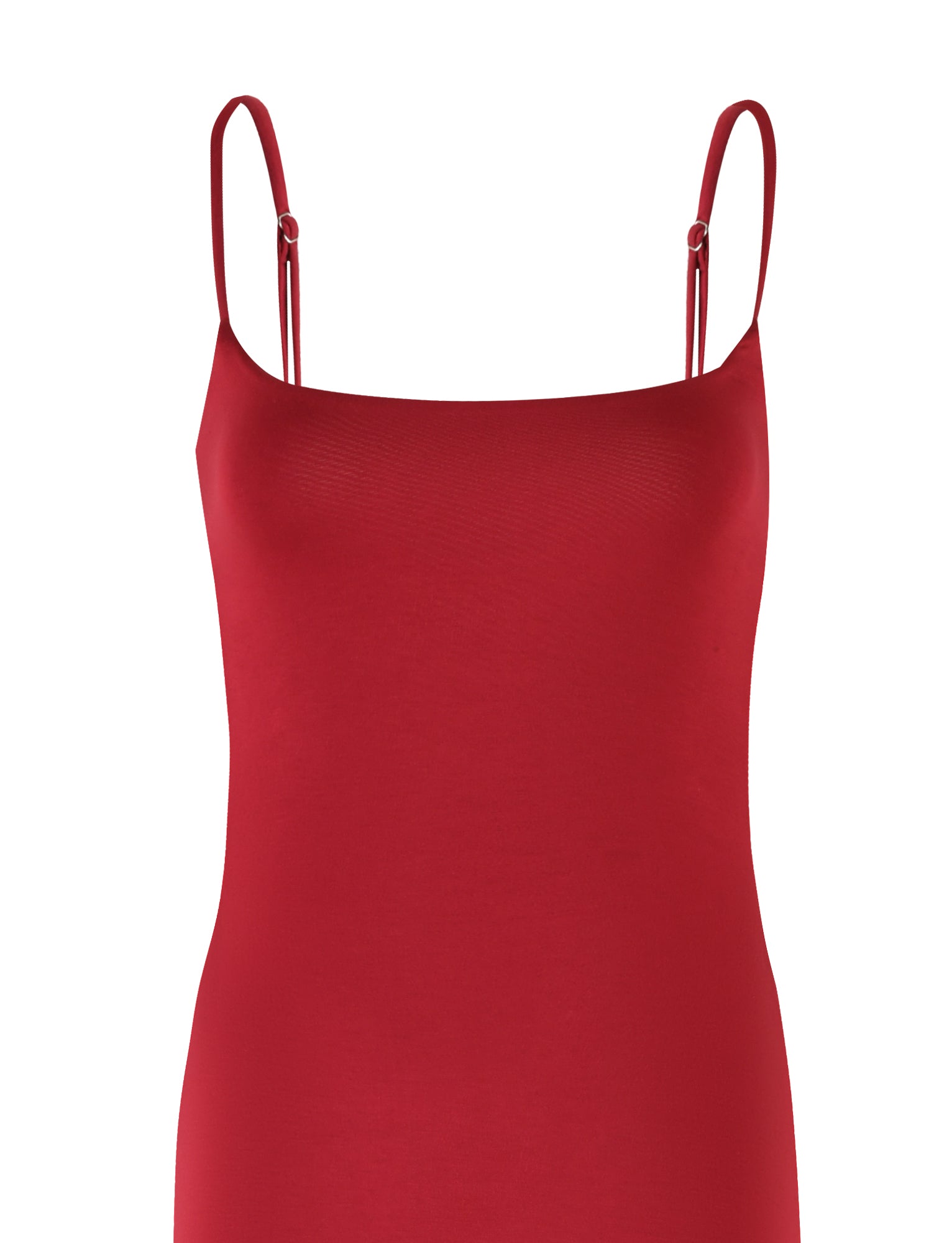 MINERVA MAXI DRESS - RED : BERRY RED - Image 9