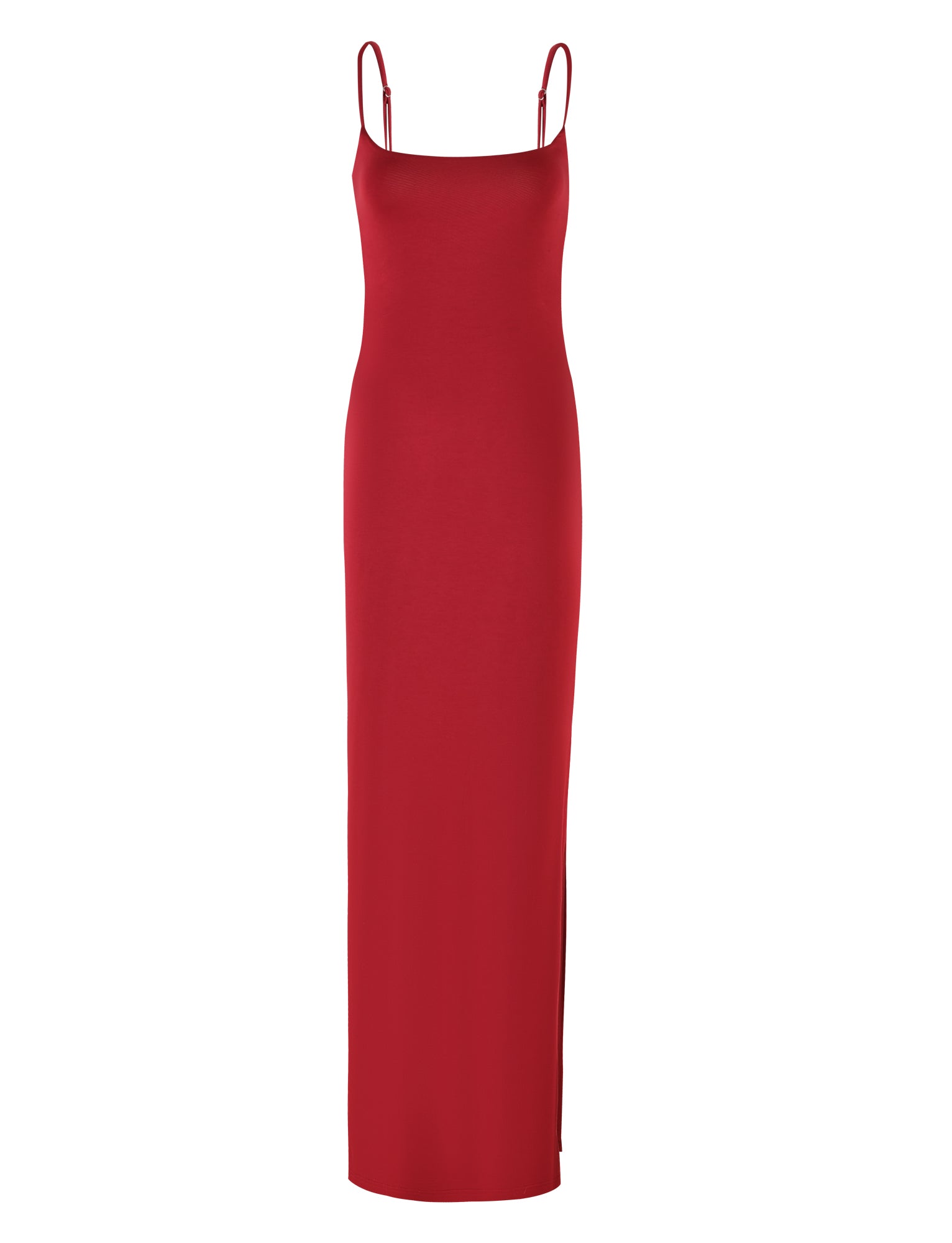 MINERVA MAXI DRESS - RED : BERRY RED - Image 10