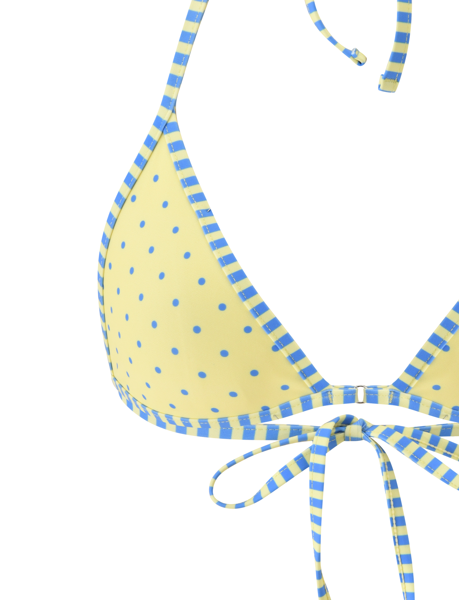 DIANA BIKINI TOP - LEMON AND BLUEBERRY SPOT - Image 9