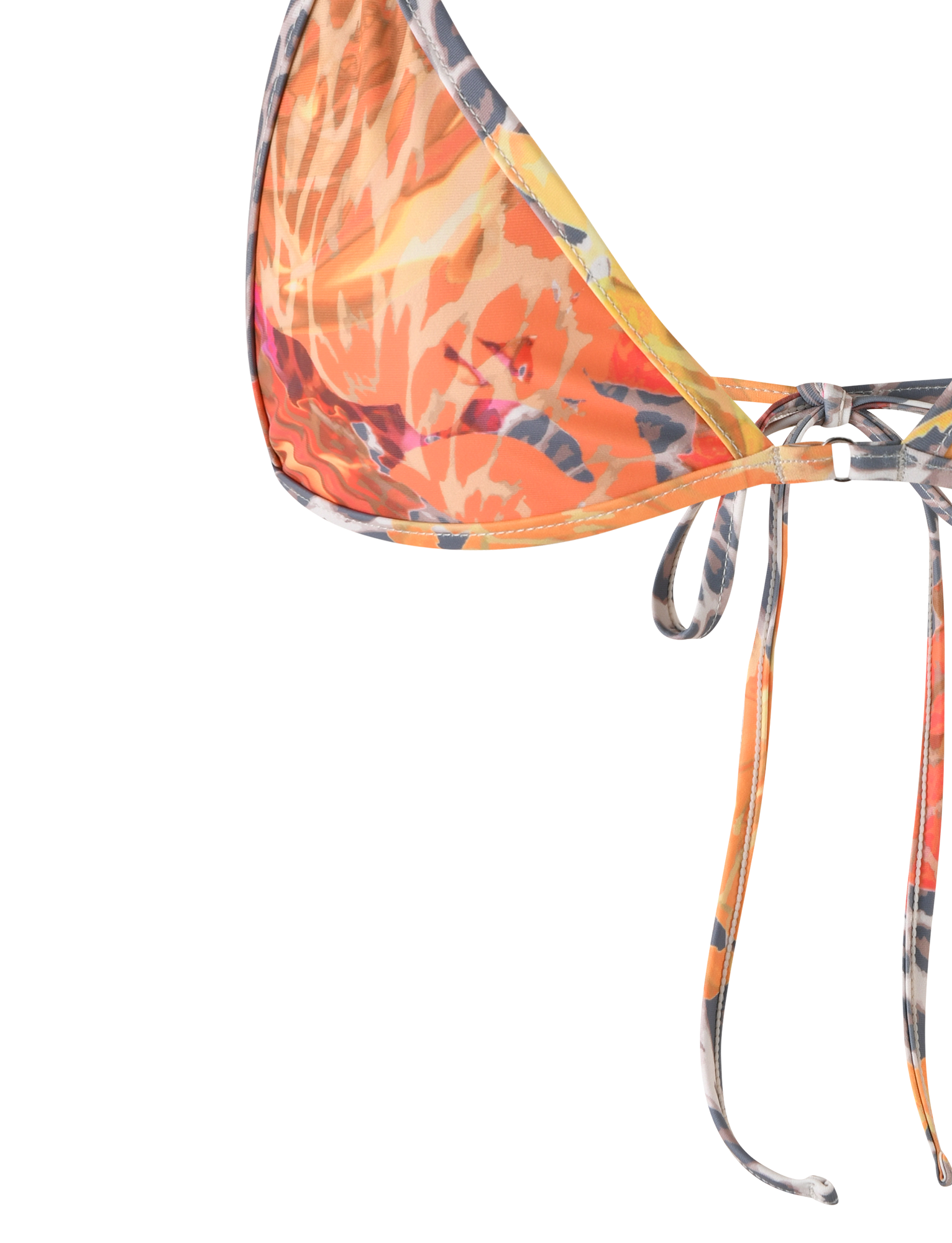 DIANA BIKINI TOP - MULTI : LEOPARD : ORANGE LEOPARD - Image 9