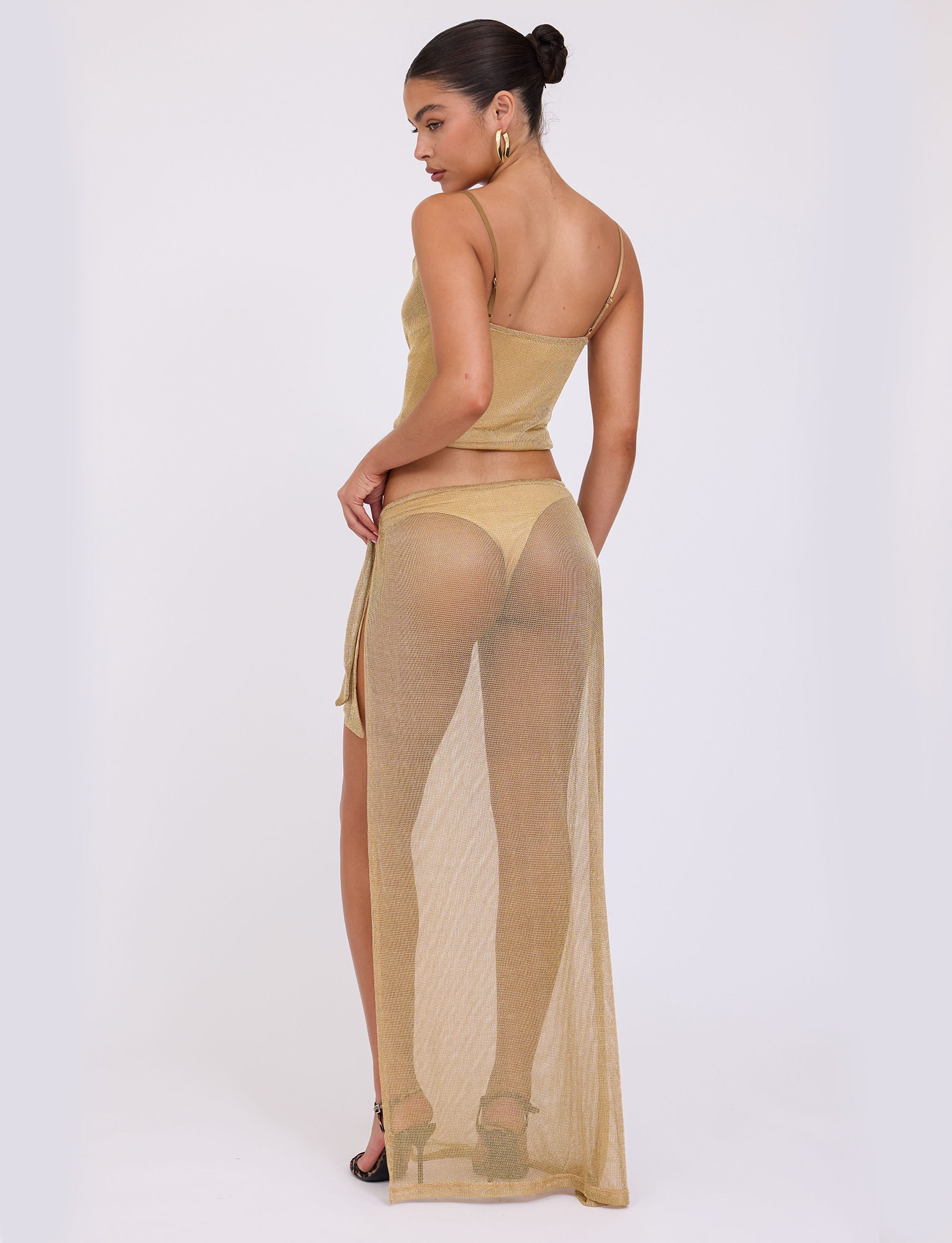 WYNNE SKIRT - GOLD - Image 13