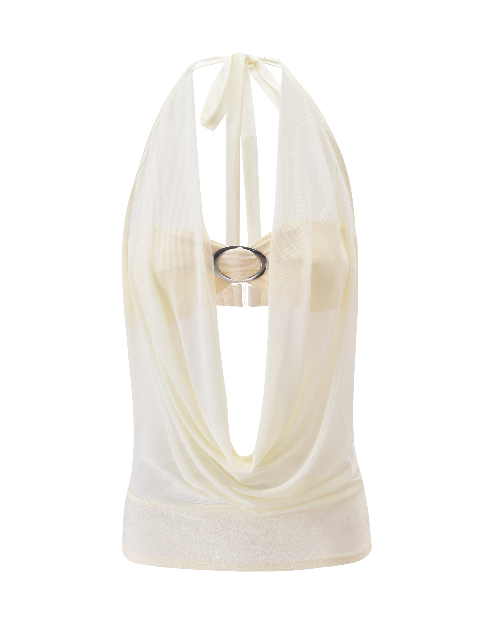 MAKENA TWO-PIECE TOP - IVORY - Image 8