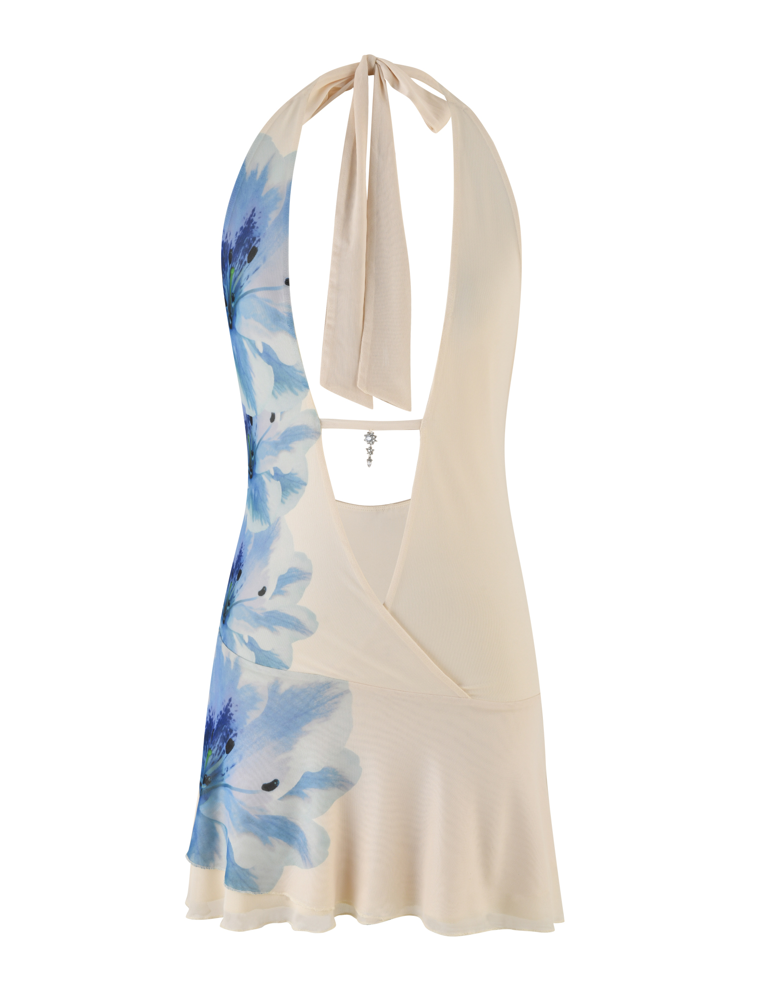 BROOKS DRESS - WHITE : CREAM : FLORAL - Image 7