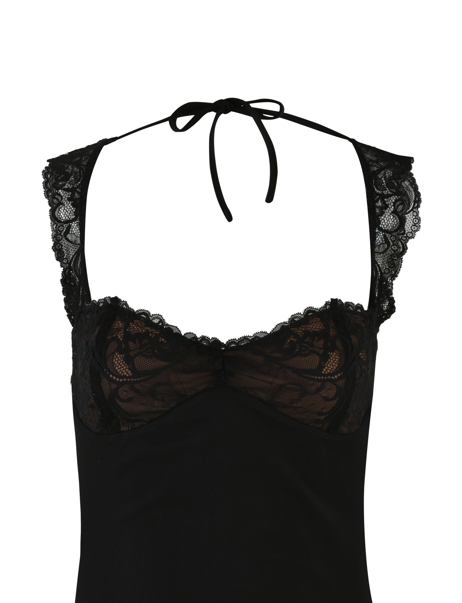 NYOMI MINI DRESS - BLACK - Image 11
