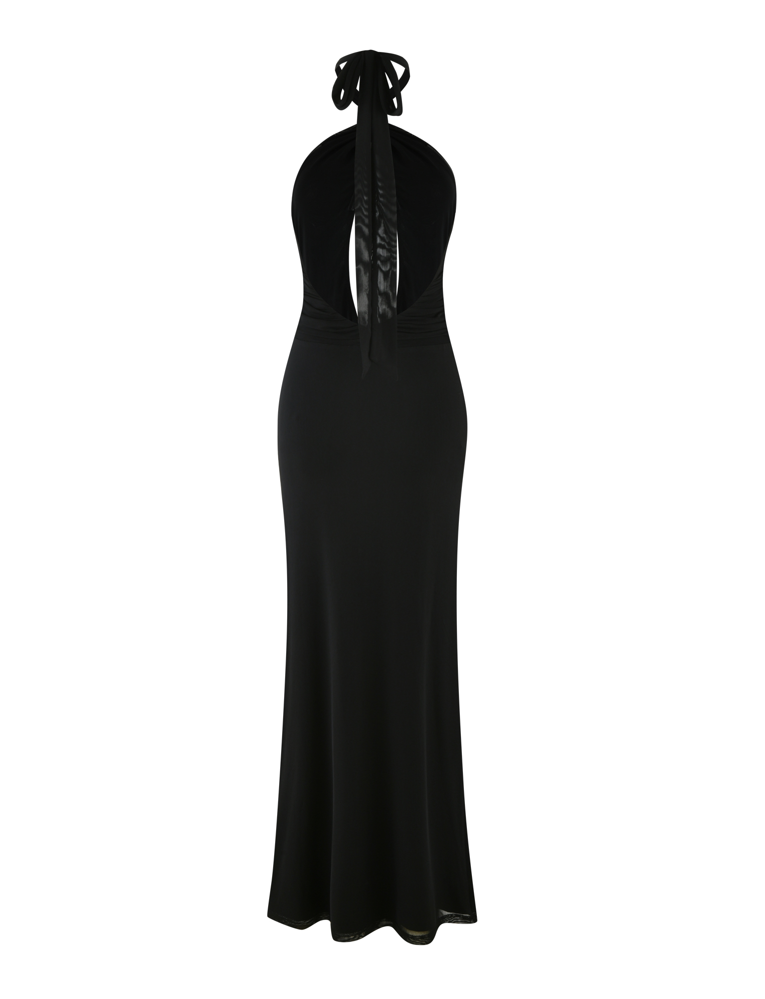 ZARA MAXI DRESS - BLACK - Image 8