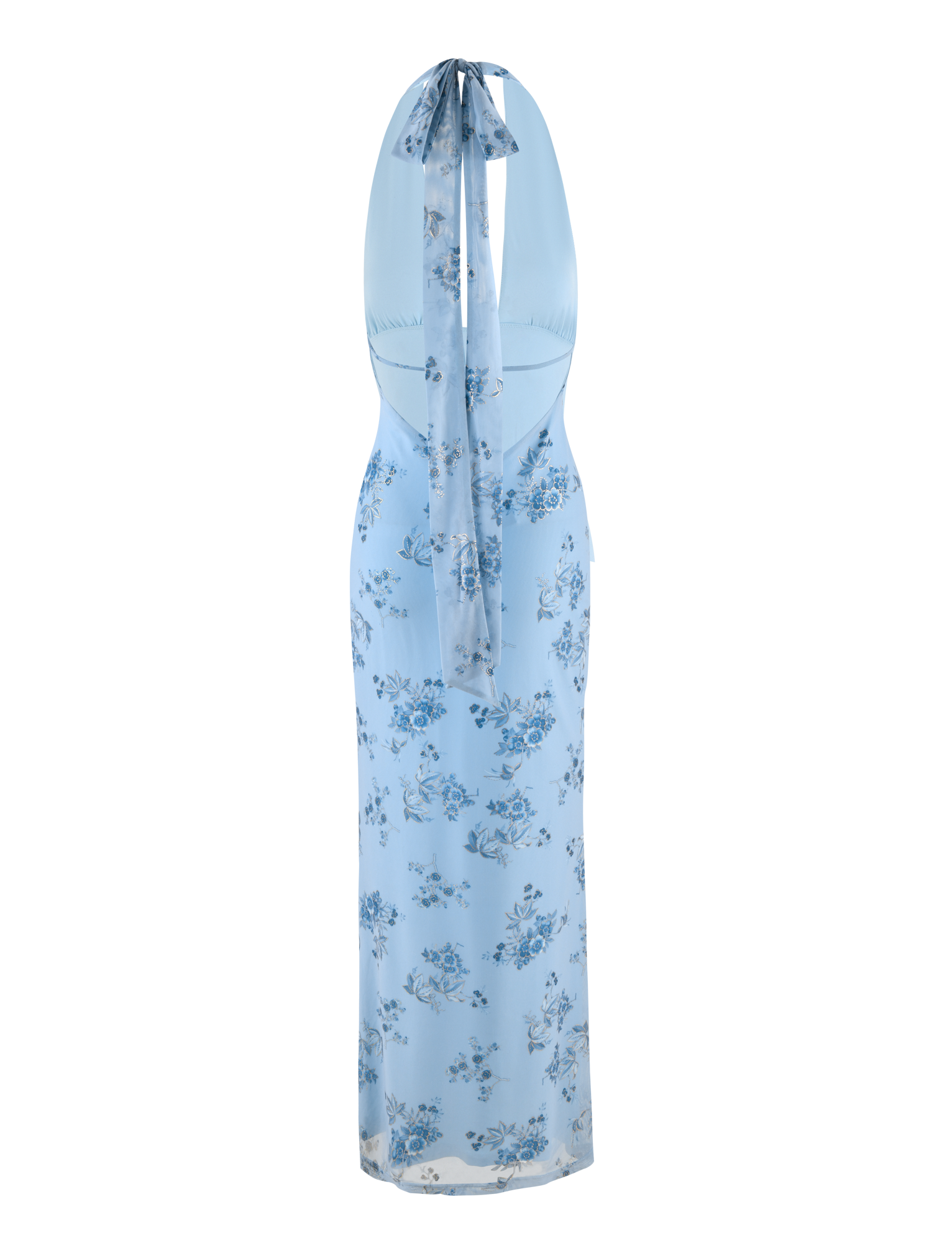 PHAEDRA MAXI DRESS - BLUE : FLORAL : BLUE FLORAL - Image 6