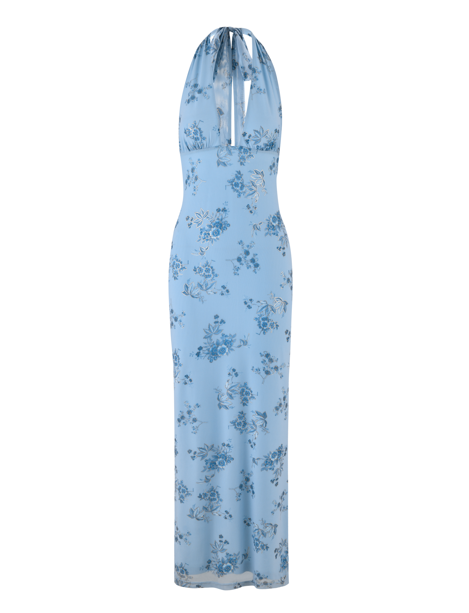 PHAEDRA MAXI DRESS - BLUE : FLORAL : BLUE FLORAL - Image 8