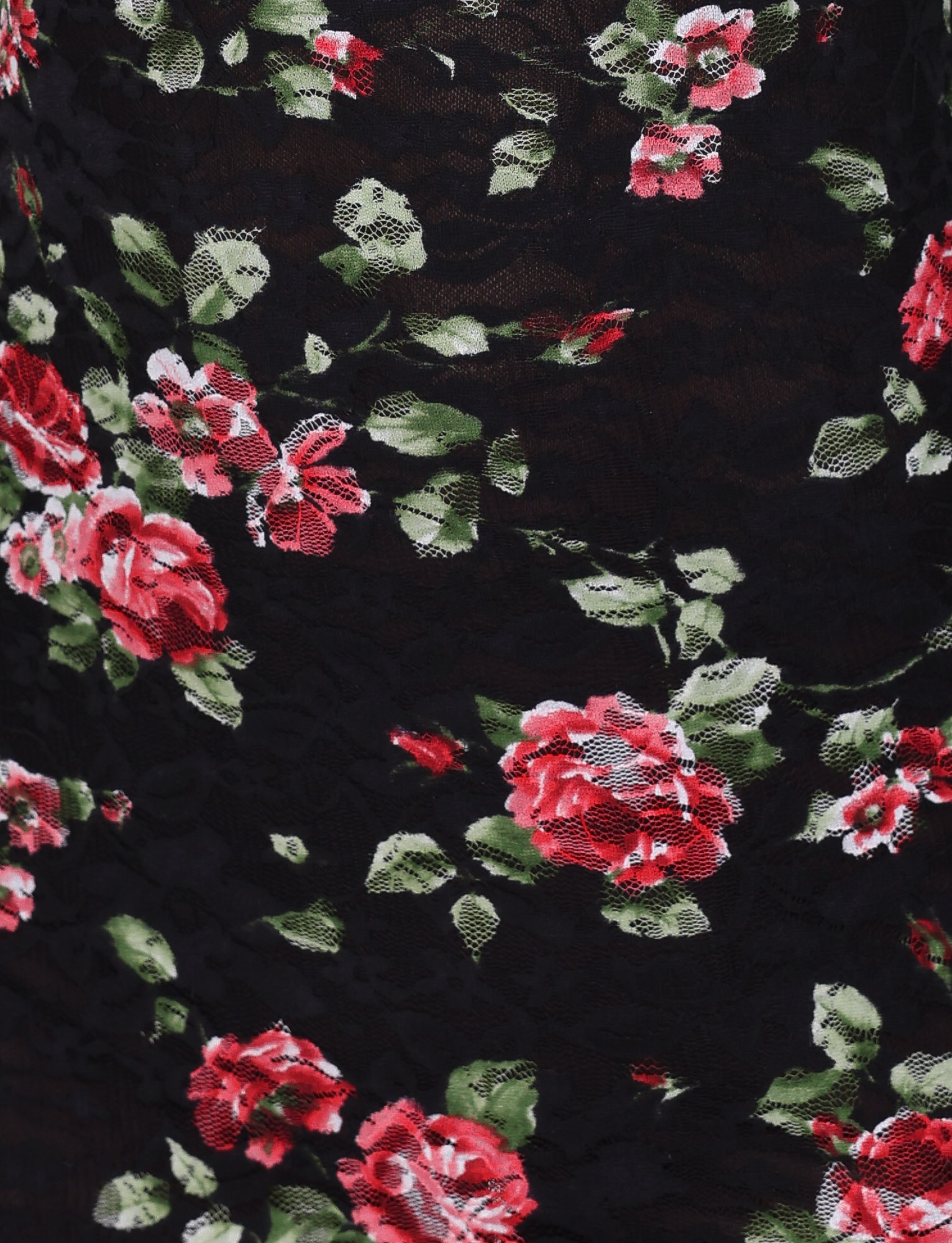 ANDEE MINI DRESS - BLACK : FLORAL : BLACKROSE - Image 11