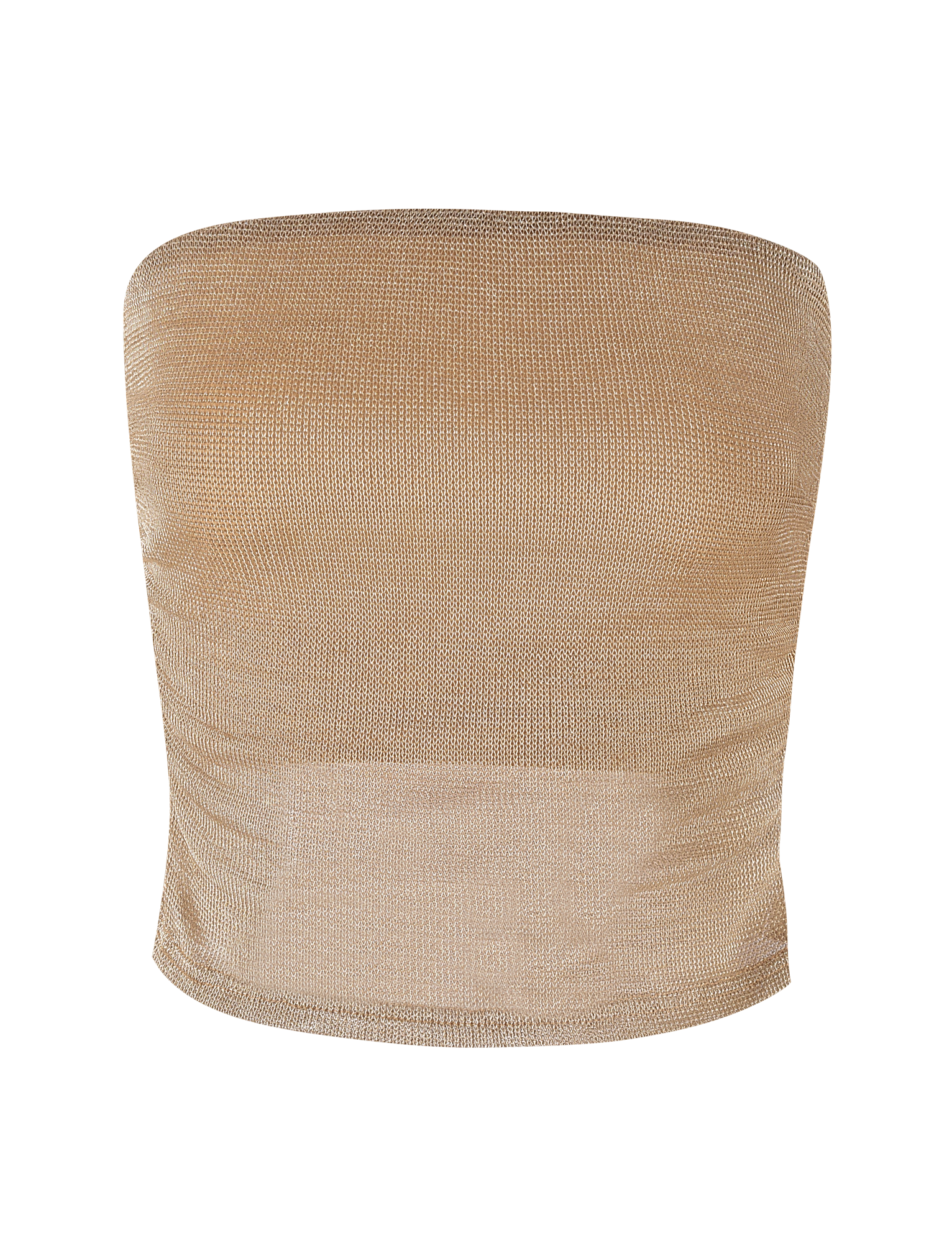 HARRIETT TUBE TOP - GOLD - Image 6