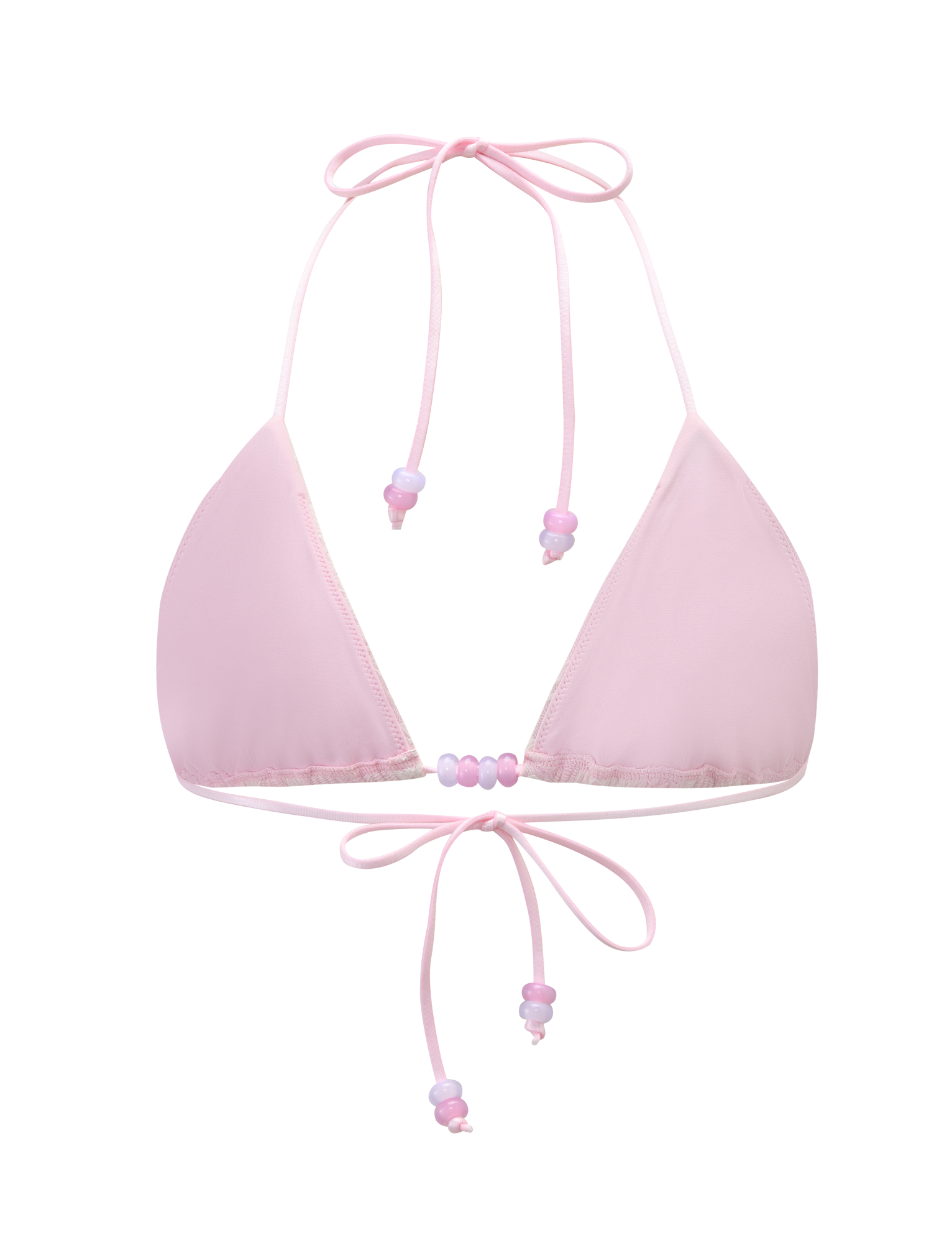 BRIGITTE BIKINI TOP - IVORY LACE - Image 10