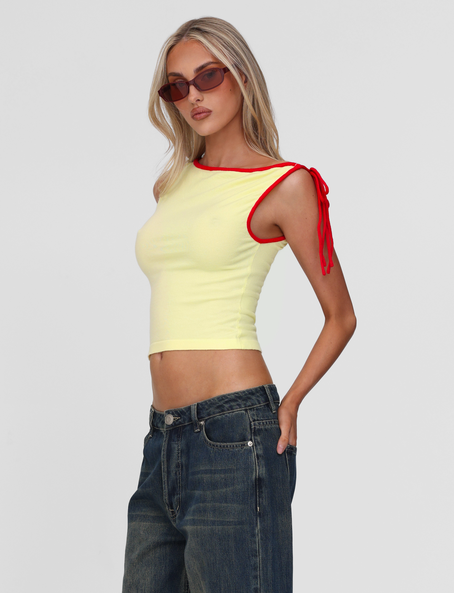 ALIRA TOP - YELLOW - Image 5