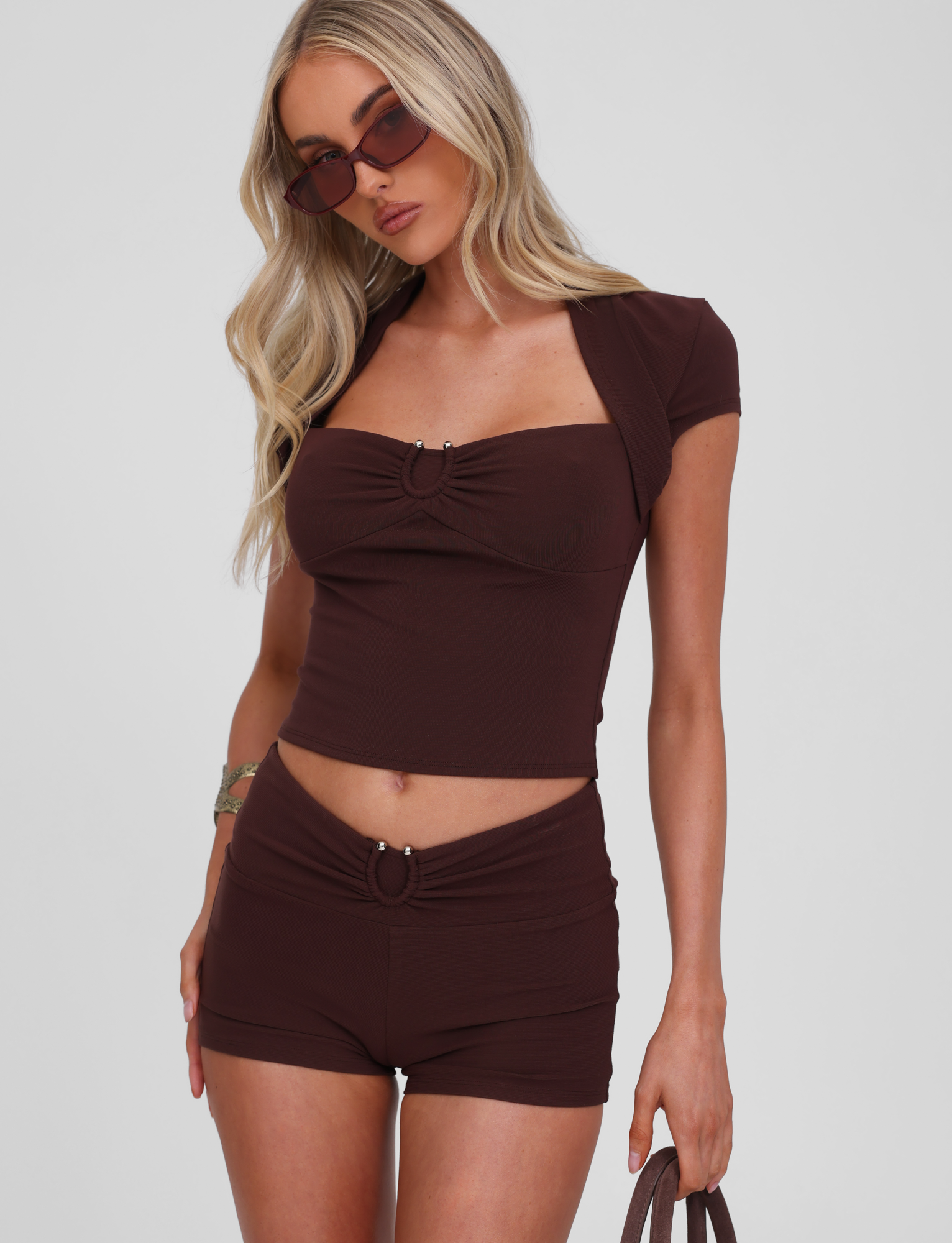 LUNARA SHORT - CHOCOLATE - Image 5