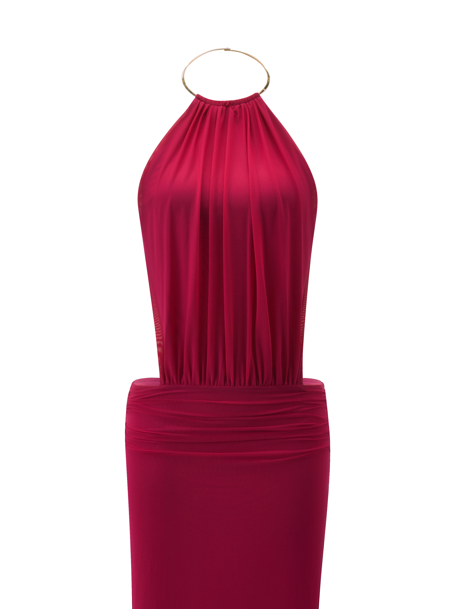 EVANNA MAXI DRESS - BERRY - Image 10