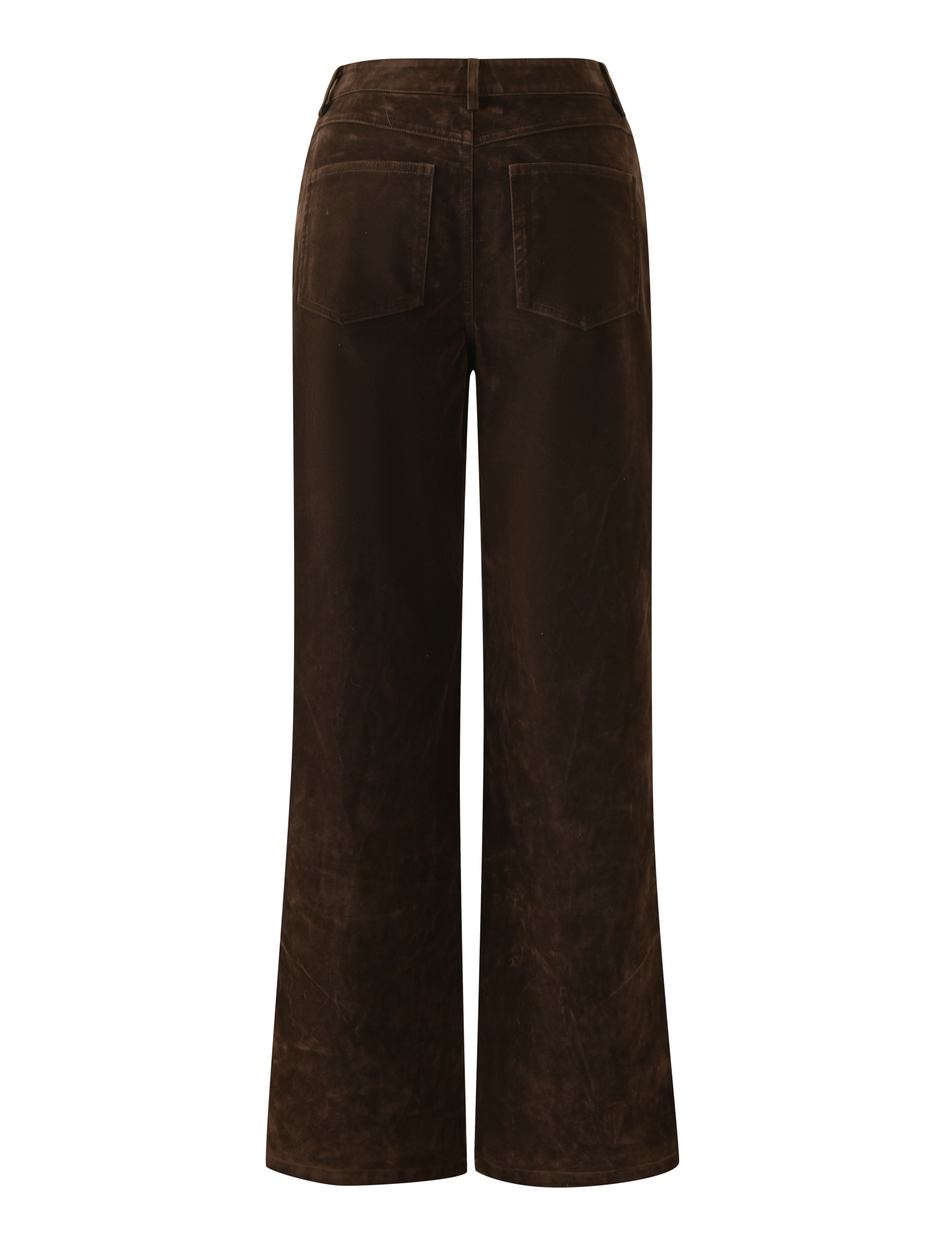 CAMELLIA PANT - CHOCOLATE SUEDE - Image 9