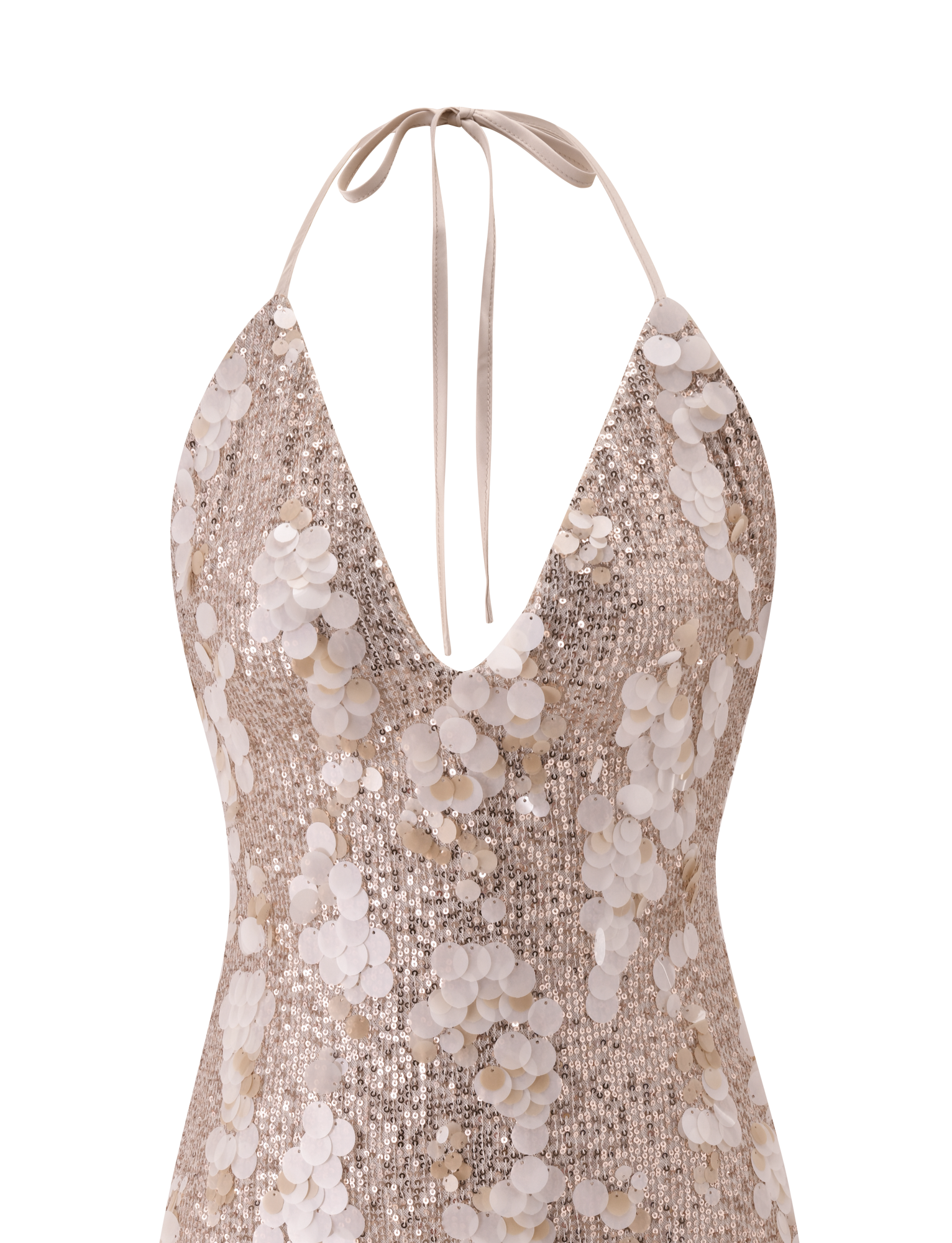 ZANA MINI DRESS - GOLD - Image 10