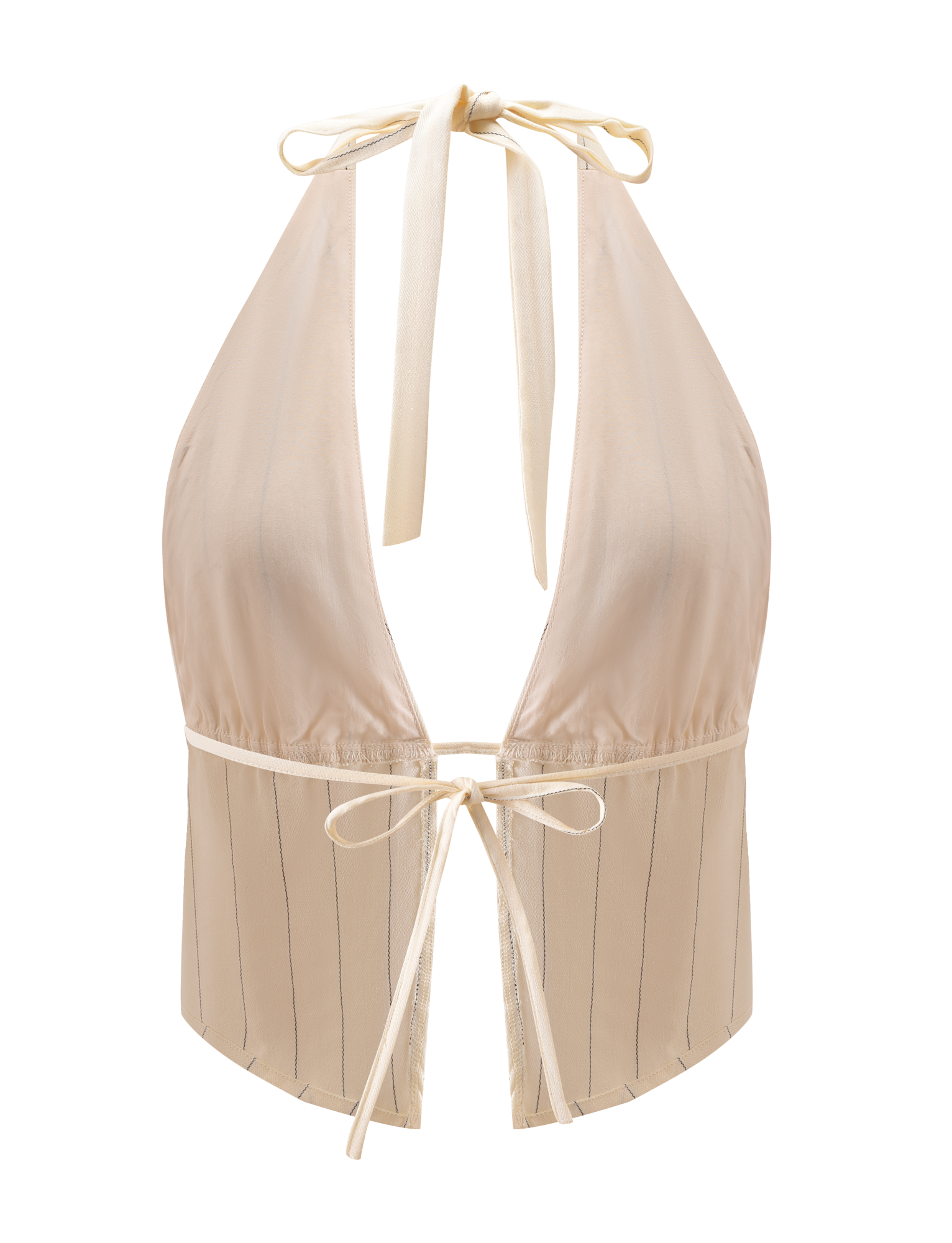 LAINEY TOP - BEIGE STRIPE - Image 8