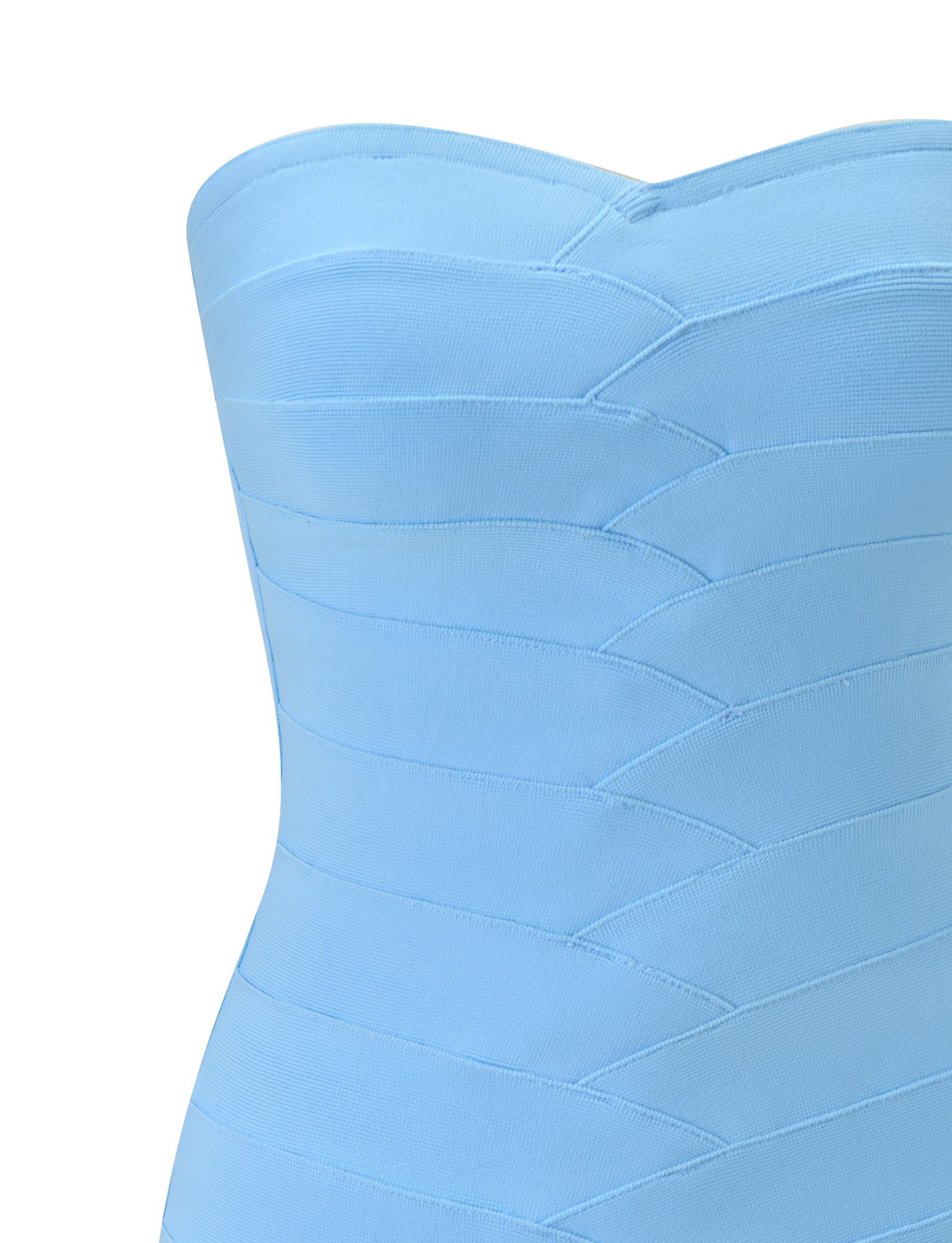 NIYA BANDAGE MINI DRESS - BLUE - Image 11