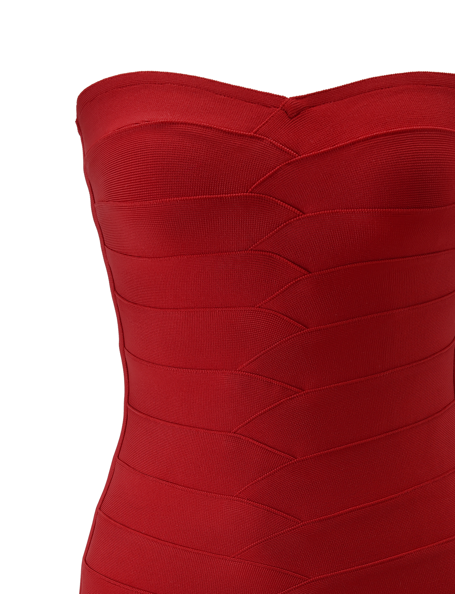 NIYA BANDAGE MINI DRESS - RED - Image 9