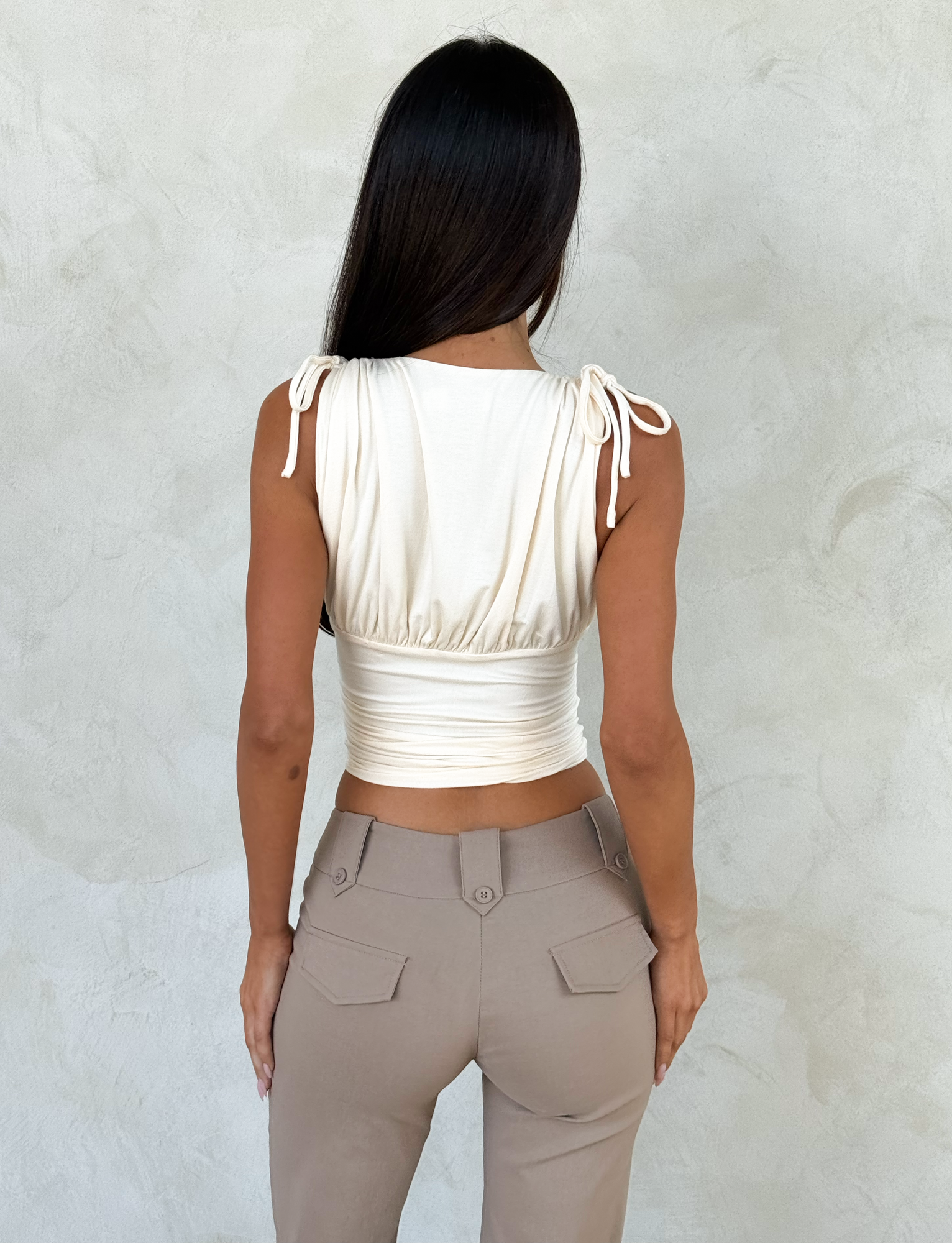 HALONA TOP - CREAM - Image 3