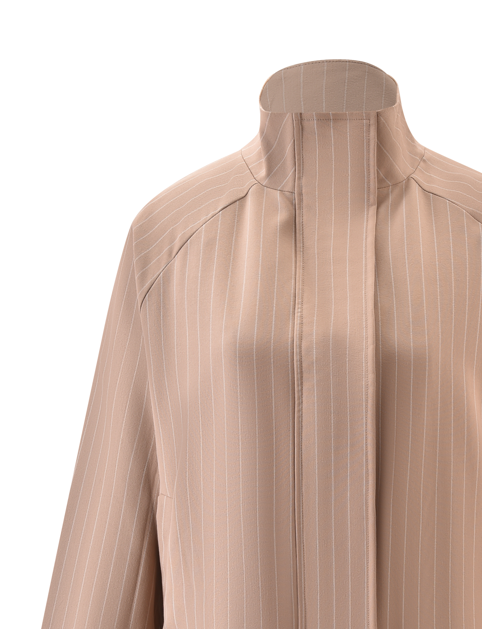 LENNEX JACKET - TAN PINSTRIPE - Image 8