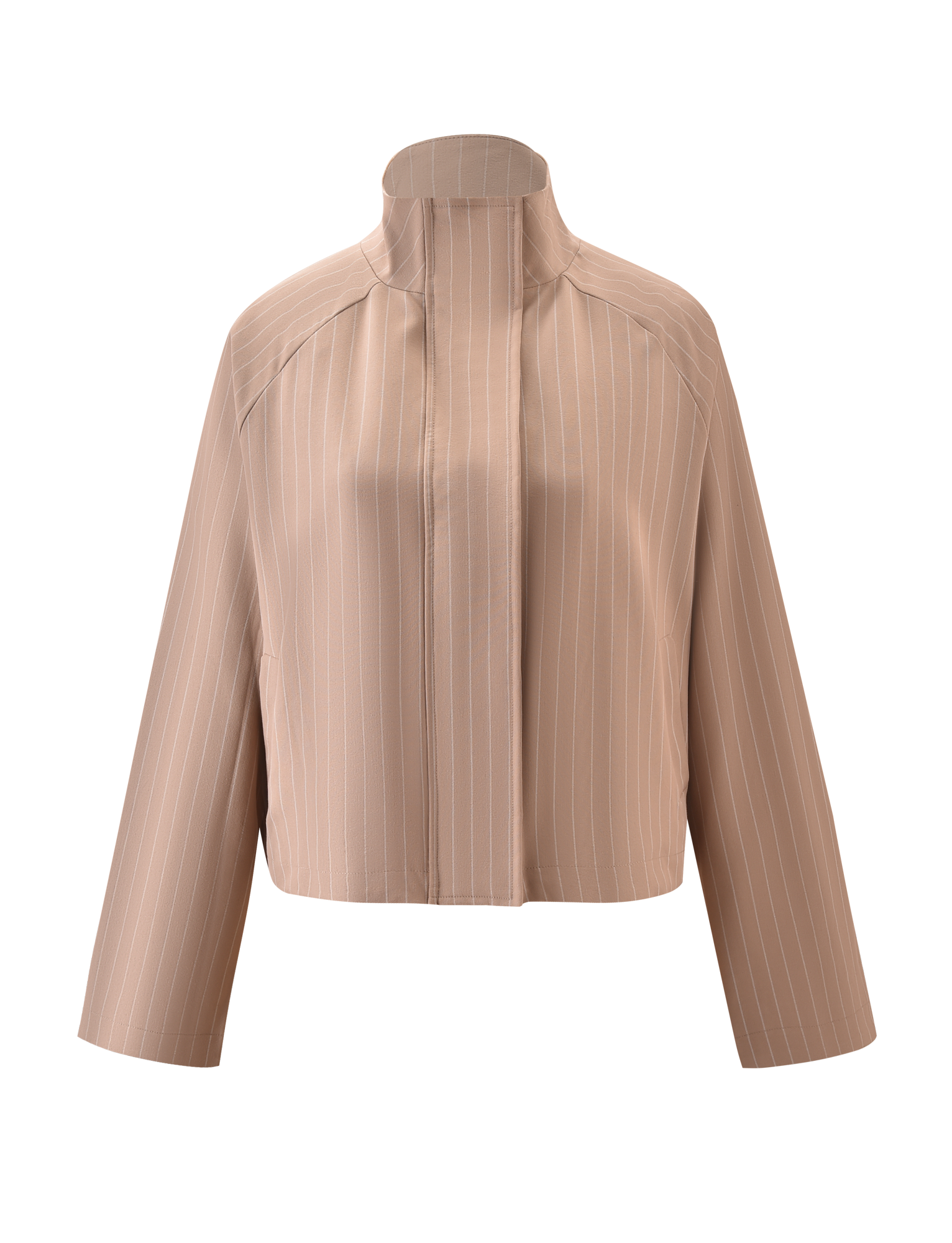 LENNEX JACKET - TAN PINSTRIPE - Image 6