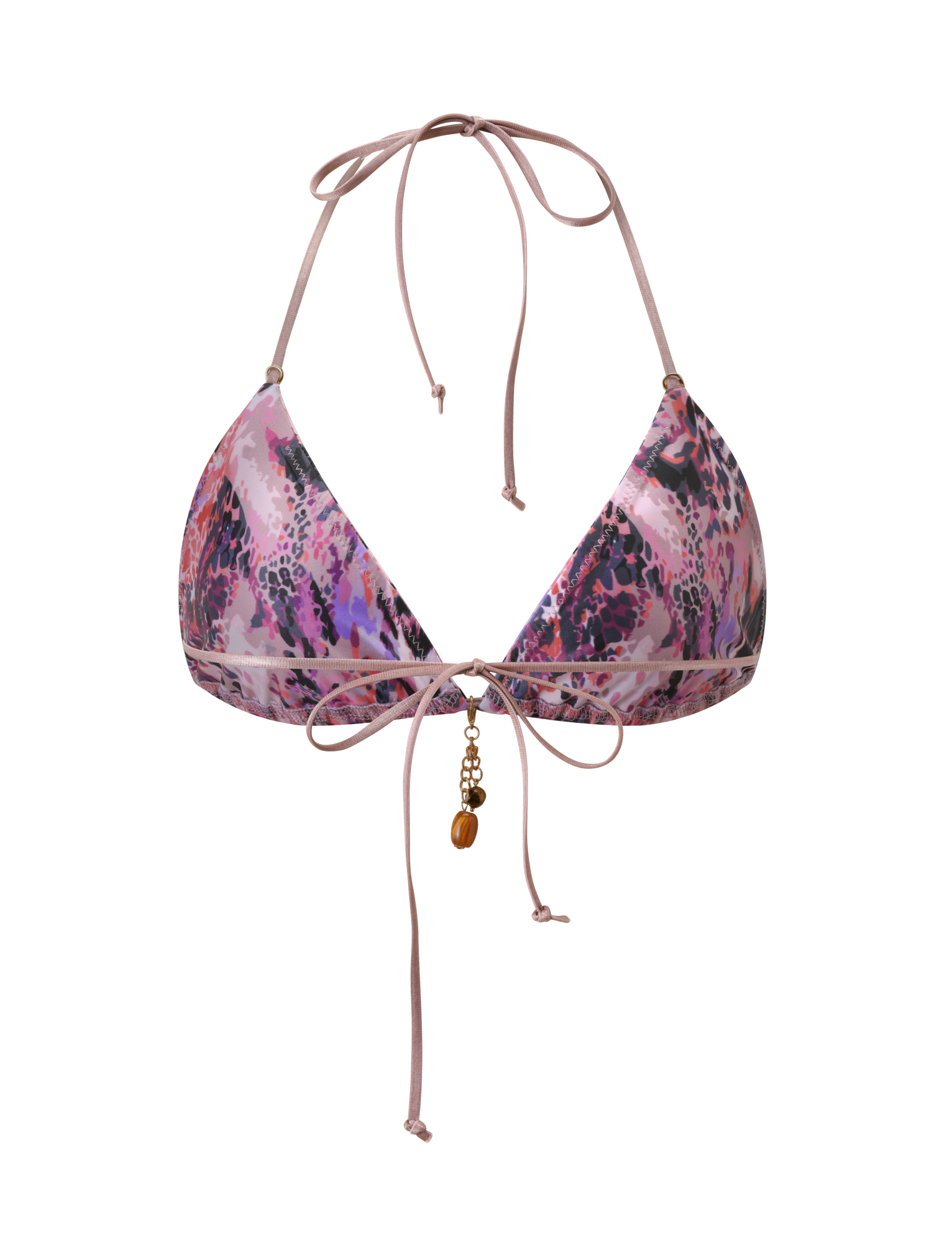 FINLEA BIKINI TOP 2.0 - PURPLE ANIMAL SWIRL - Image 9