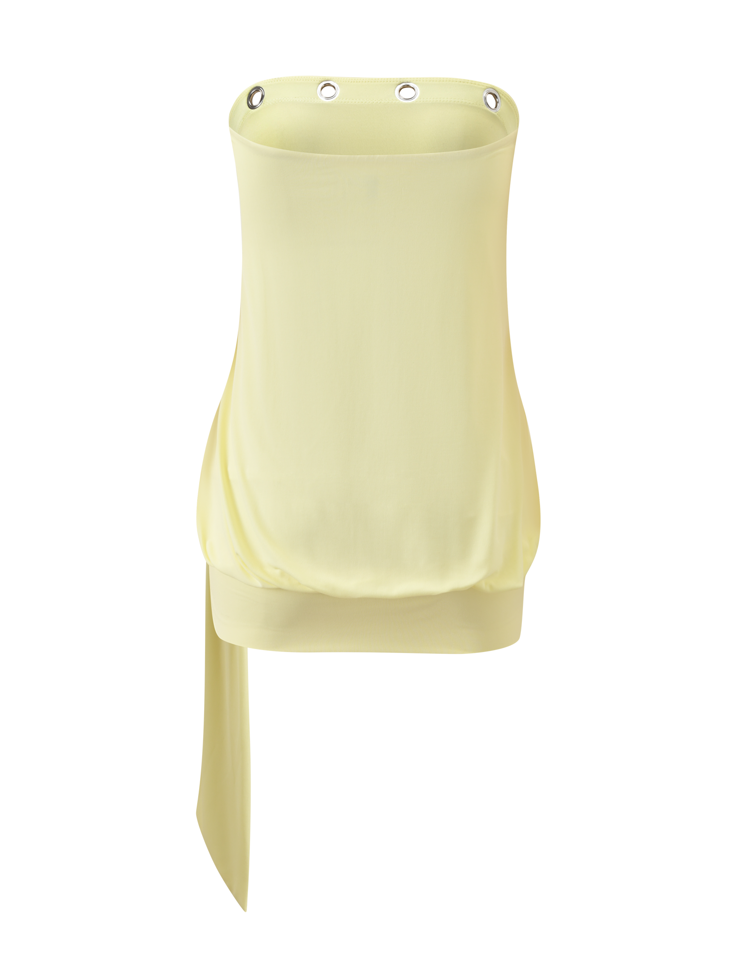 RAVENNA MINI DRESS - BUTTER YELLOW - Image 8