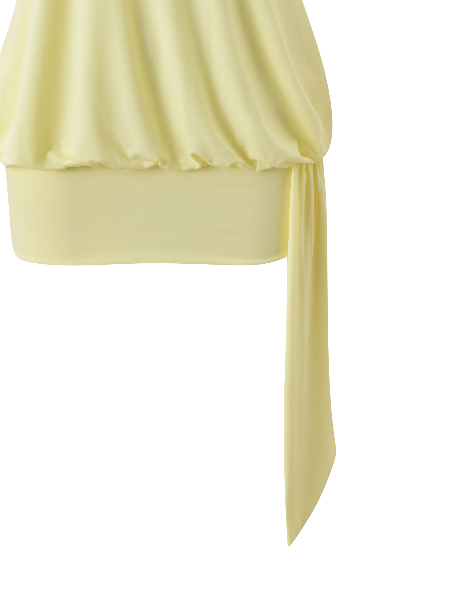 RAVENNA MINI DRESS - BUTTER YELLOW - Image 9