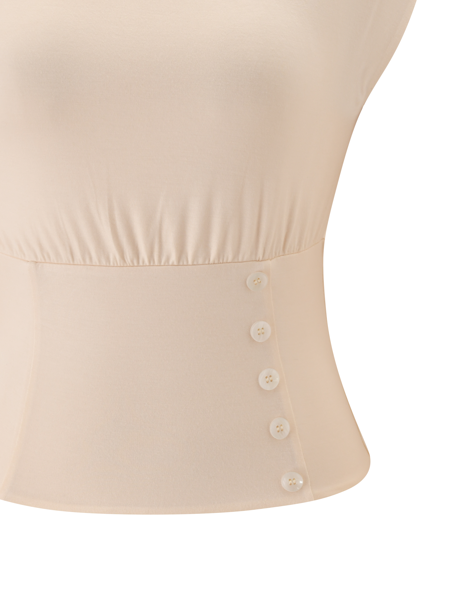 ALYSSA OFF SHOULDER TOP - CREAM - Image 8