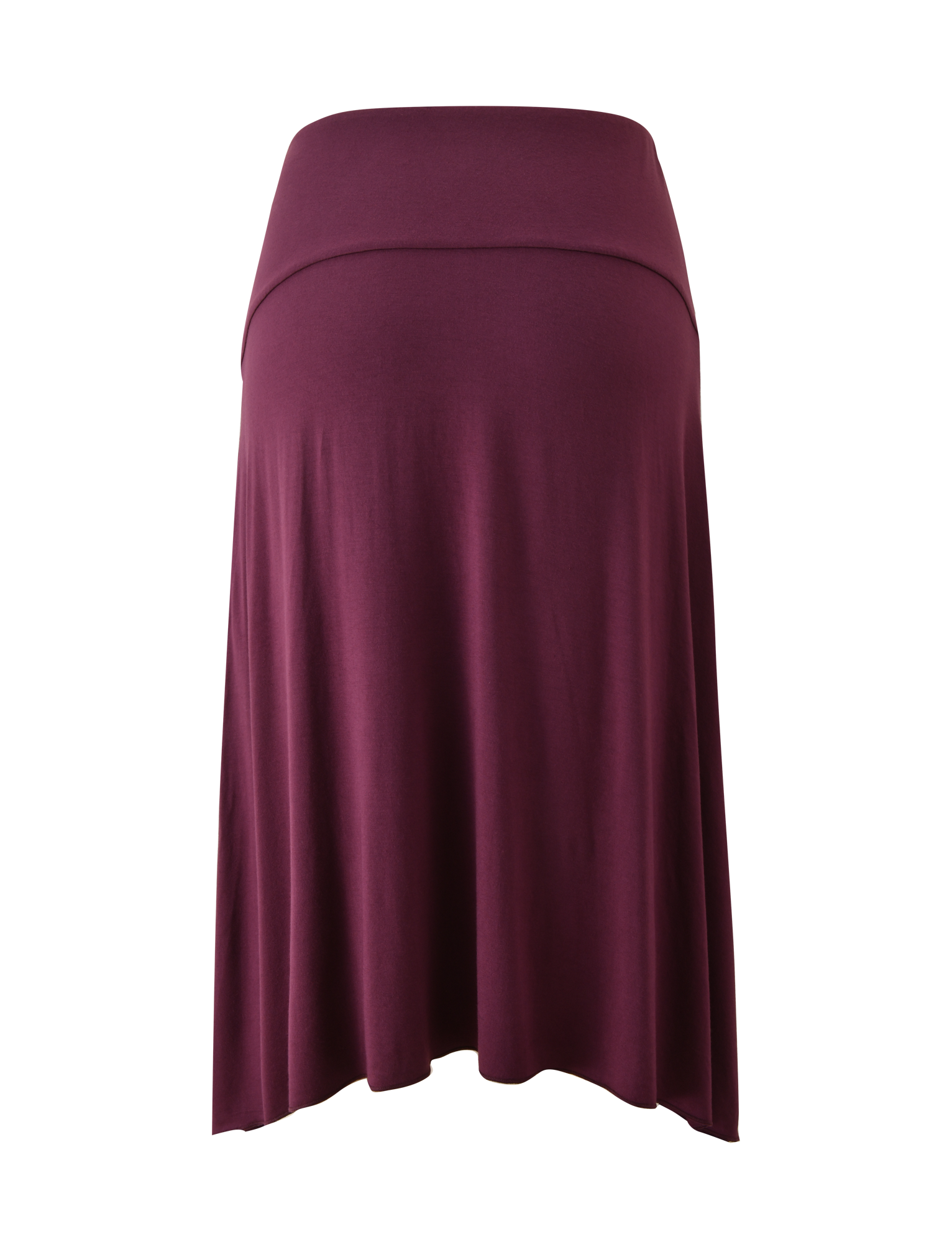 ALYSSA HI LO SKIRT - PLUM - Image 8