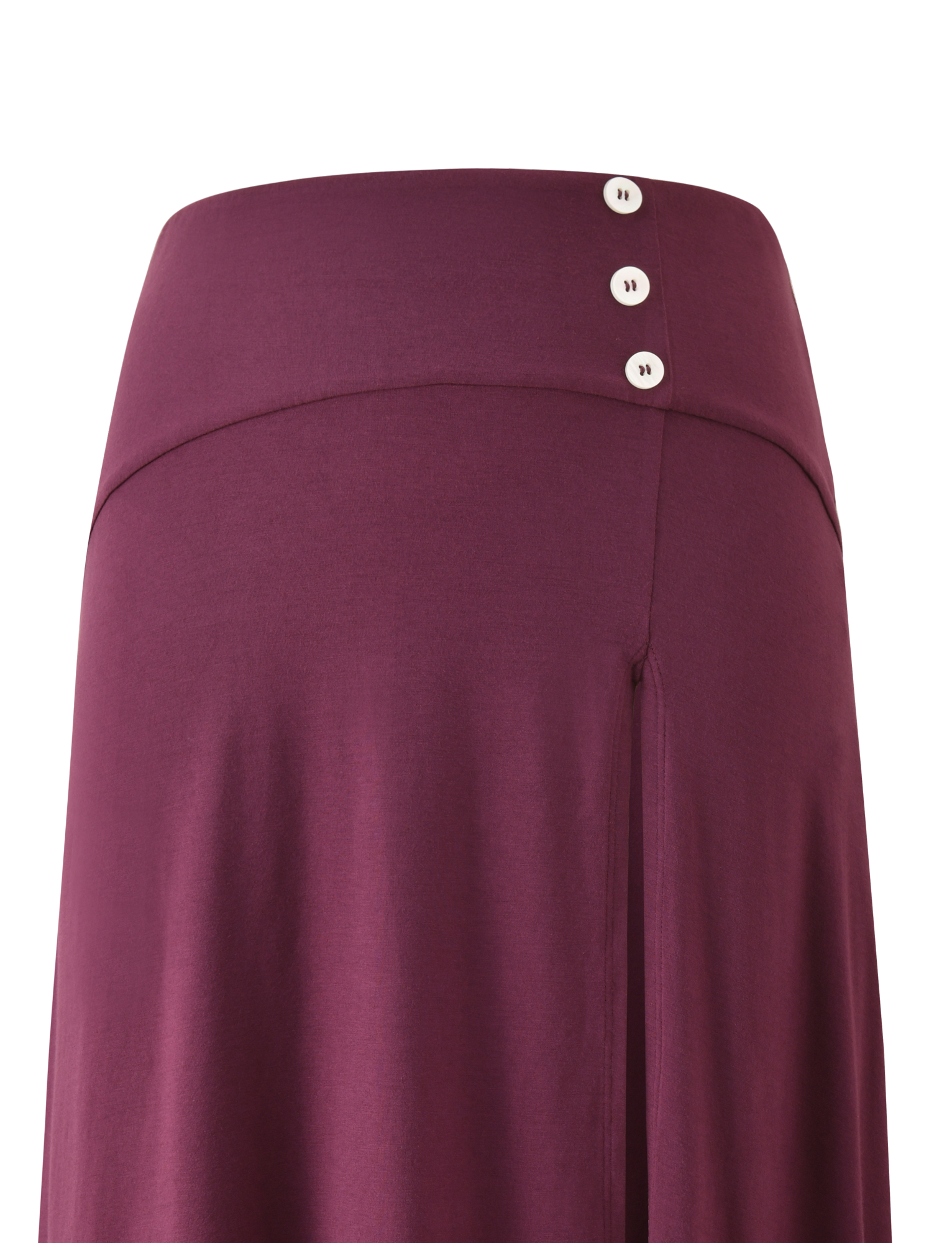 ALYSSA HI LO SKIRT - PLUM - Image 9
