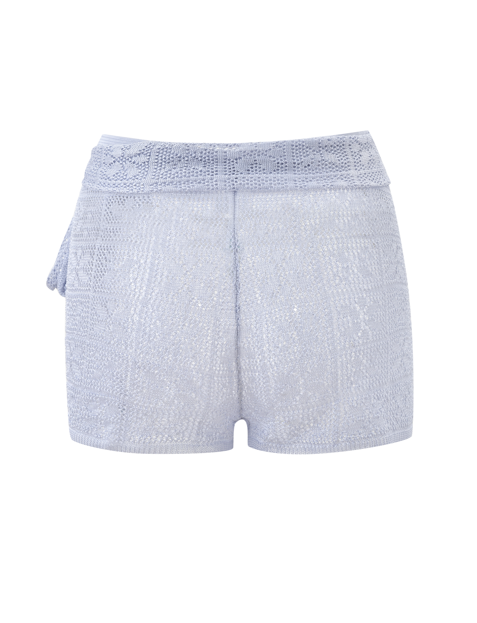 FERN CROCHET SHORT - SILVER - Image 7