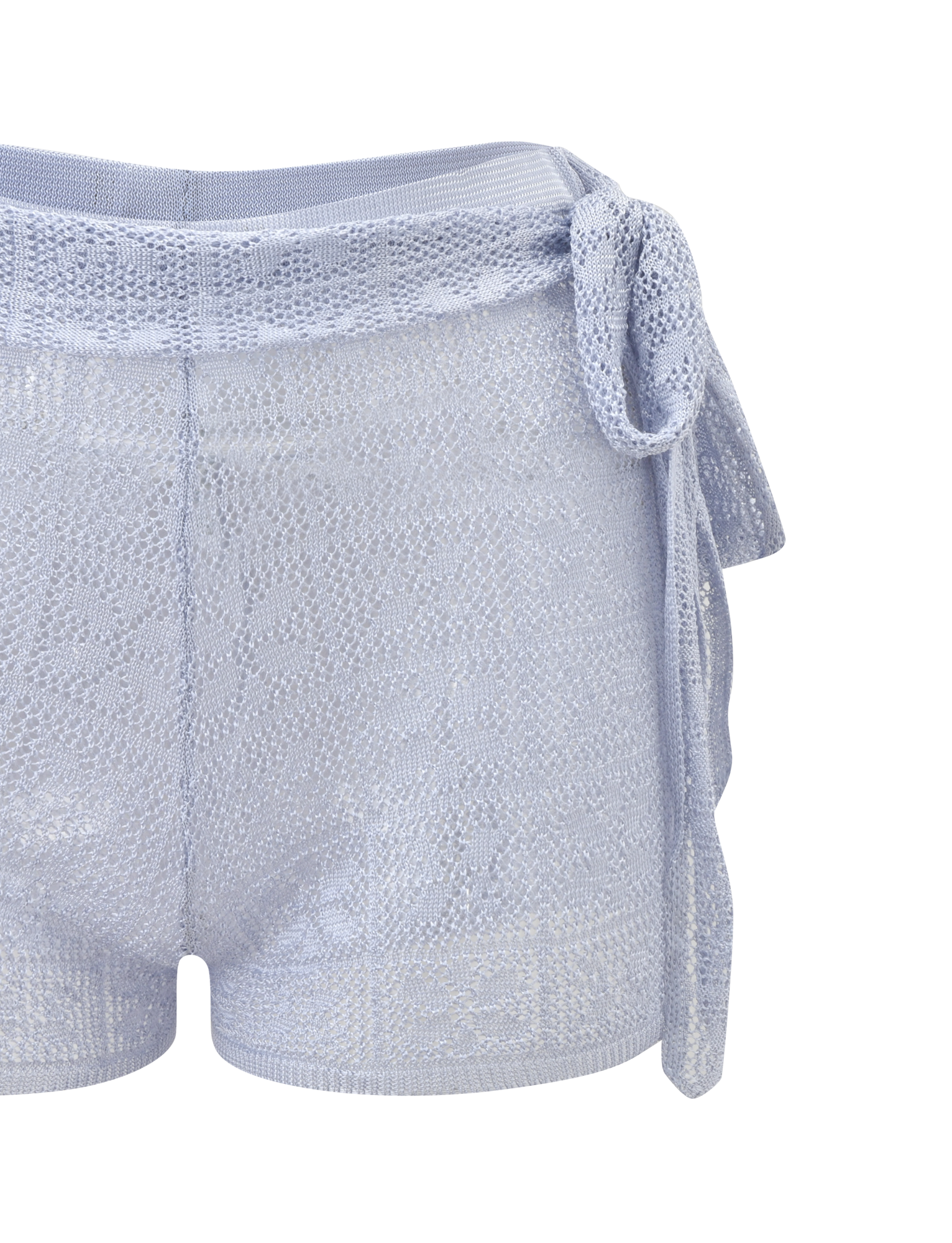 FERN CROCHET SHORT - SILVER - Image 8