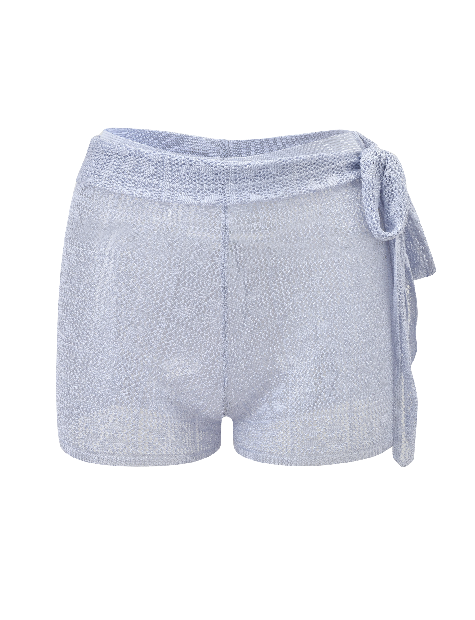 FERN CROCHET SHORT - SILVER - Image 6