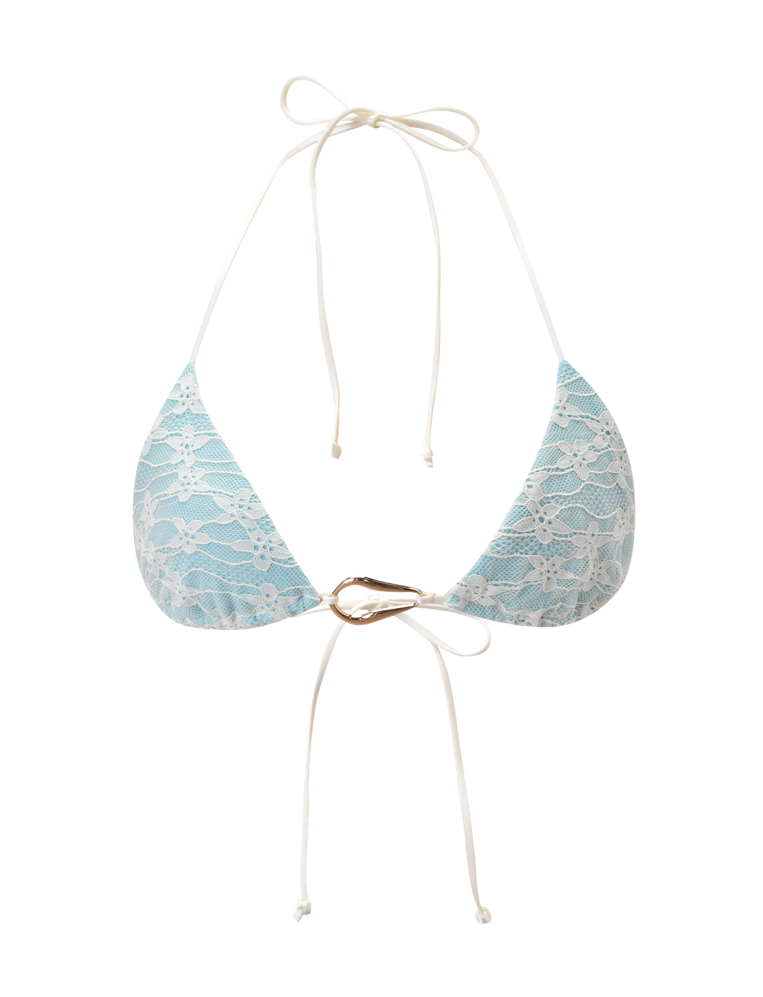 SIKA BIKINI TOP - BLUE LACE - Image 8
