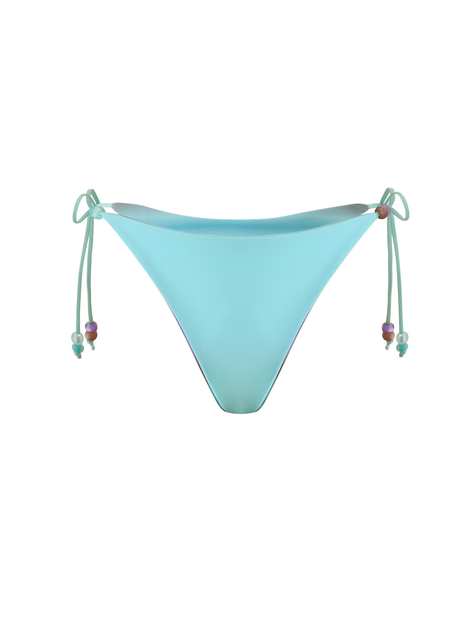 REVERSIBLE FINLEA BIKINI BOTTOM - MERMAID OMBRE STRIPE - Image 10