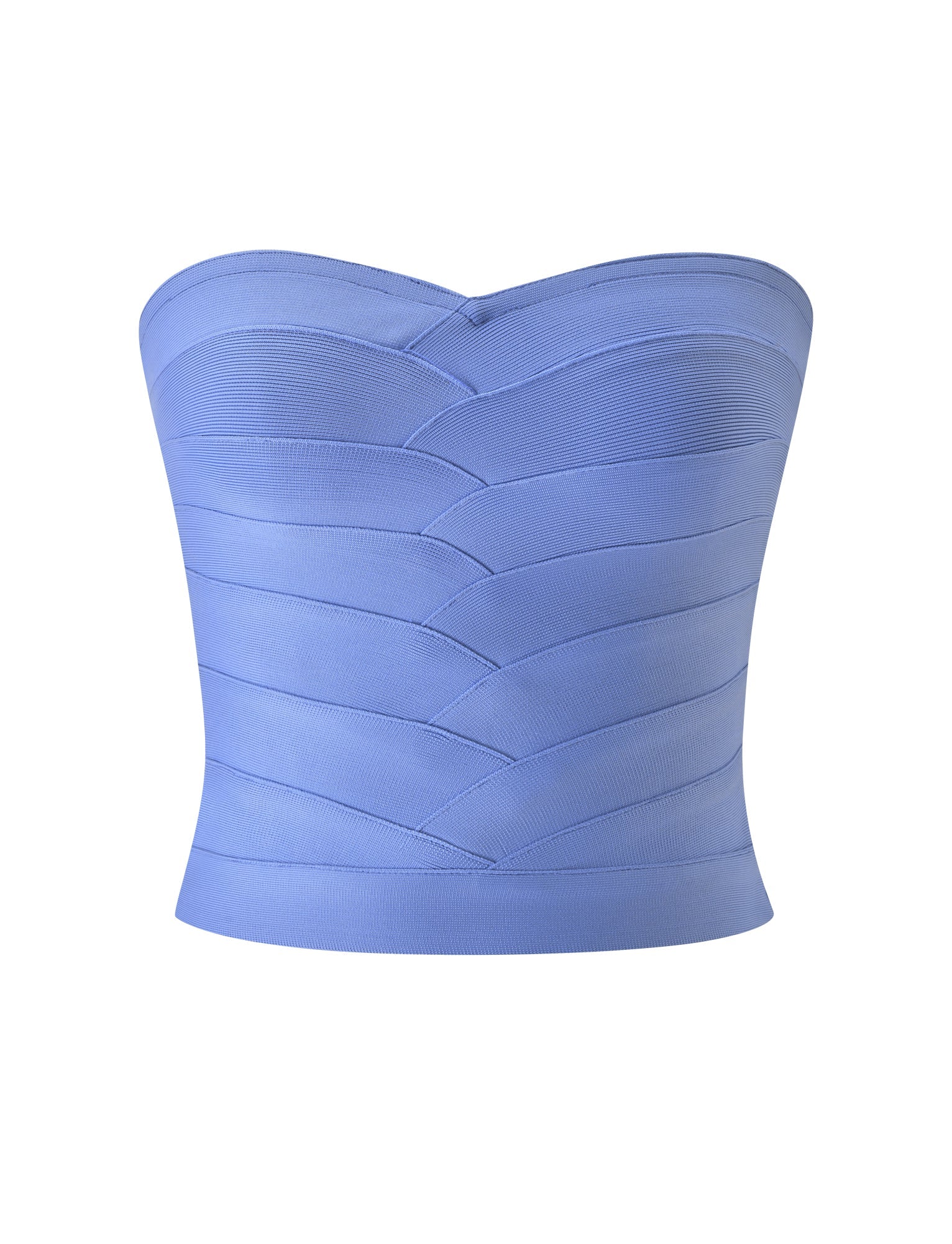 NIYA BANDAGE TOP - CORNFLOWER BLUE - Image 8