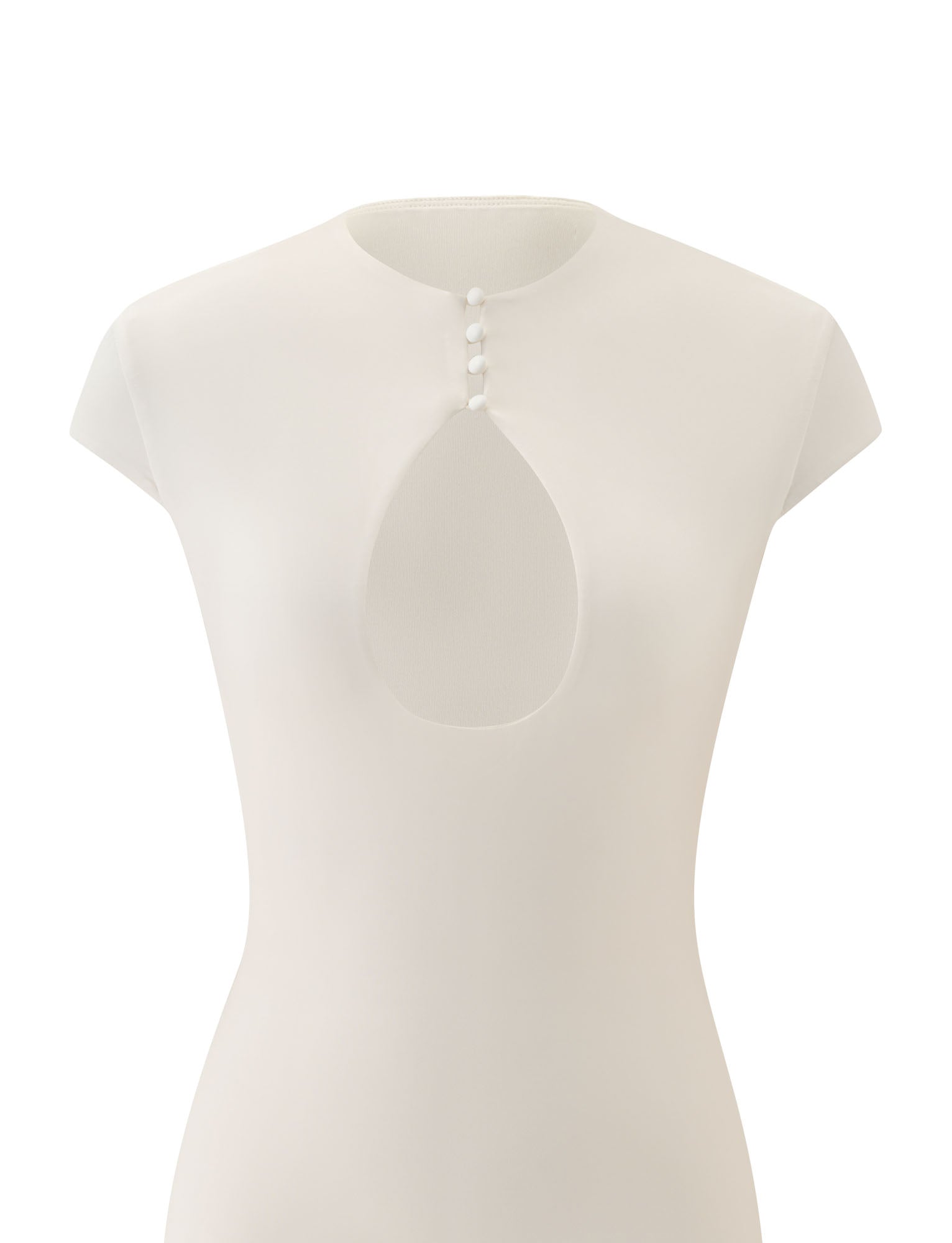 MILLS MINI DRESS - CREAM - Image 8