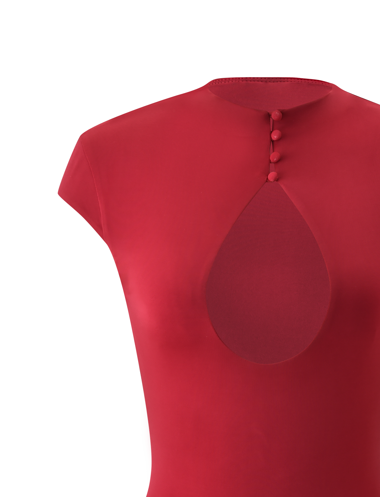 MILLS MINI DRESS - RED - Image 9